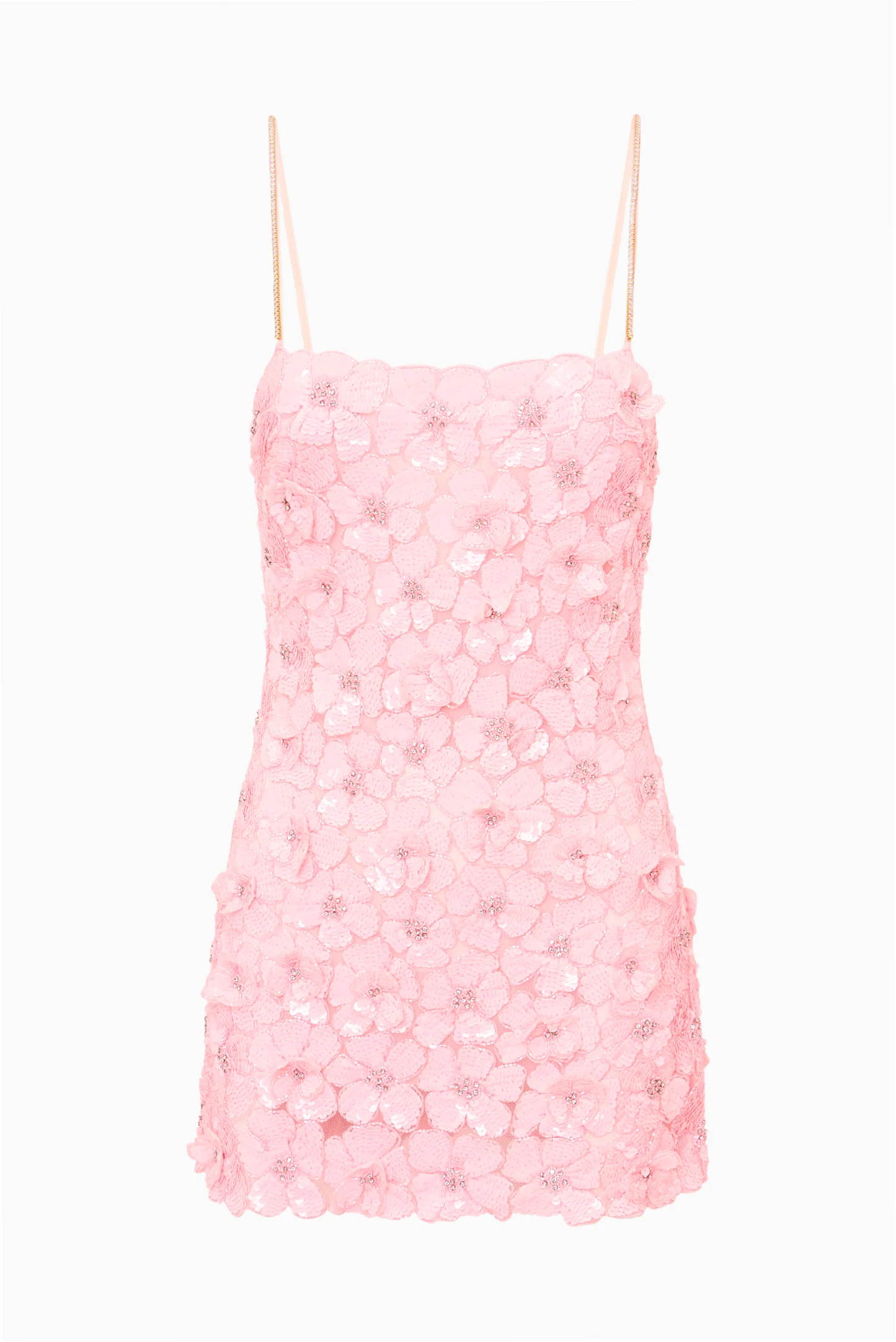 Aleria Hand-Beaded Sequin Mini Dress - Image 6