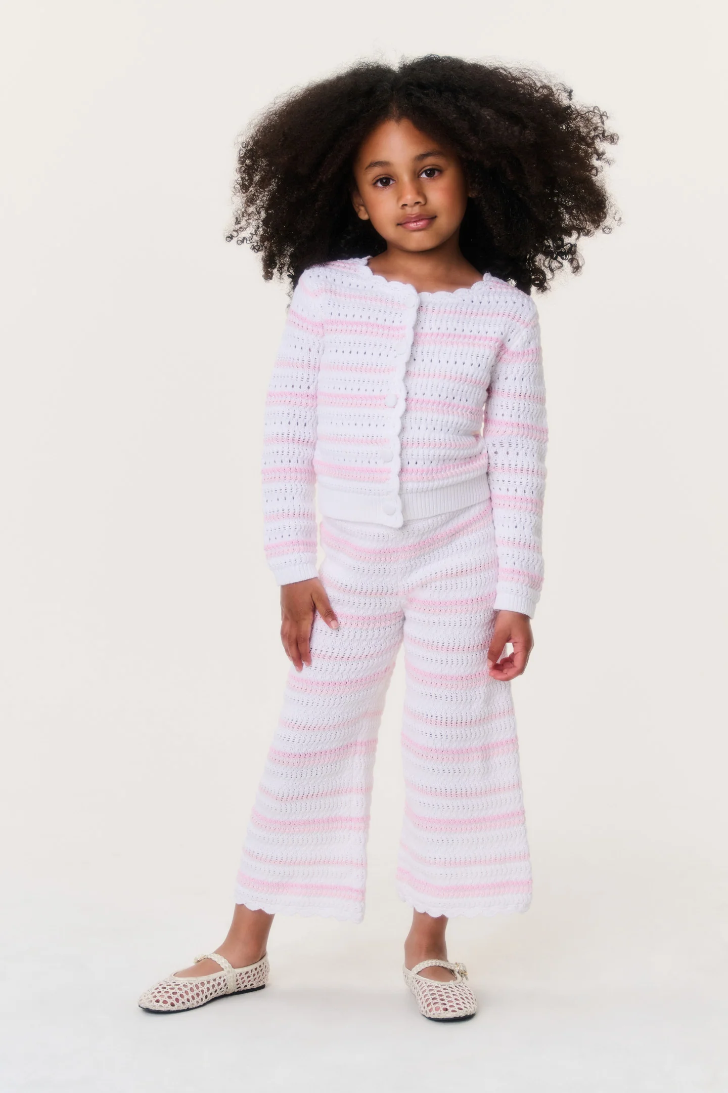 Little Girls Amarilly Crochet Cardigan