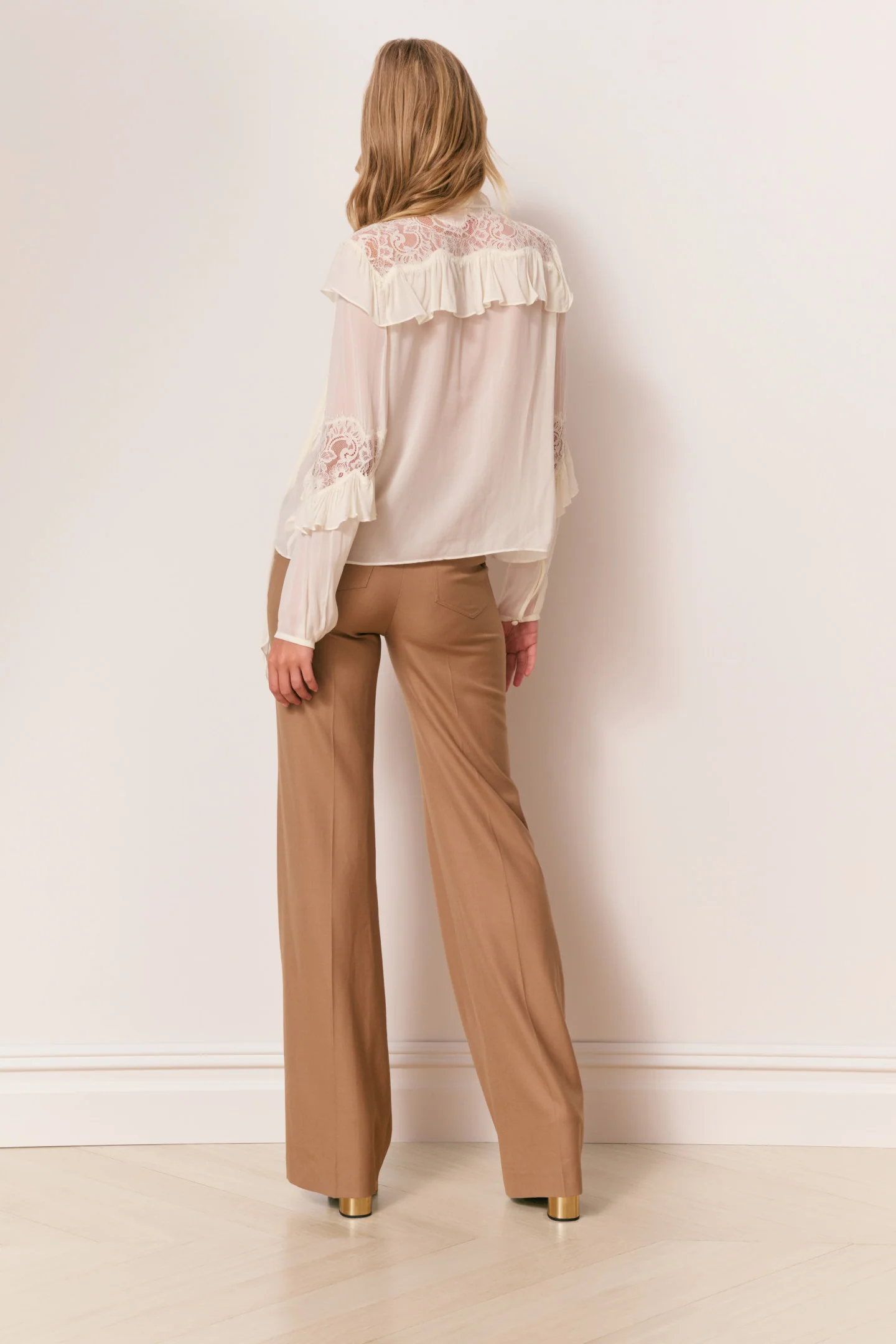 Amberelle Wool-Blend Trousers - Image 4