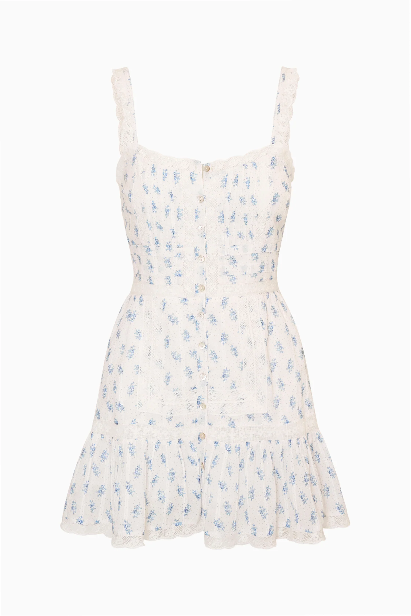 Andela Indigo Cloud Mini Dress - Image 5