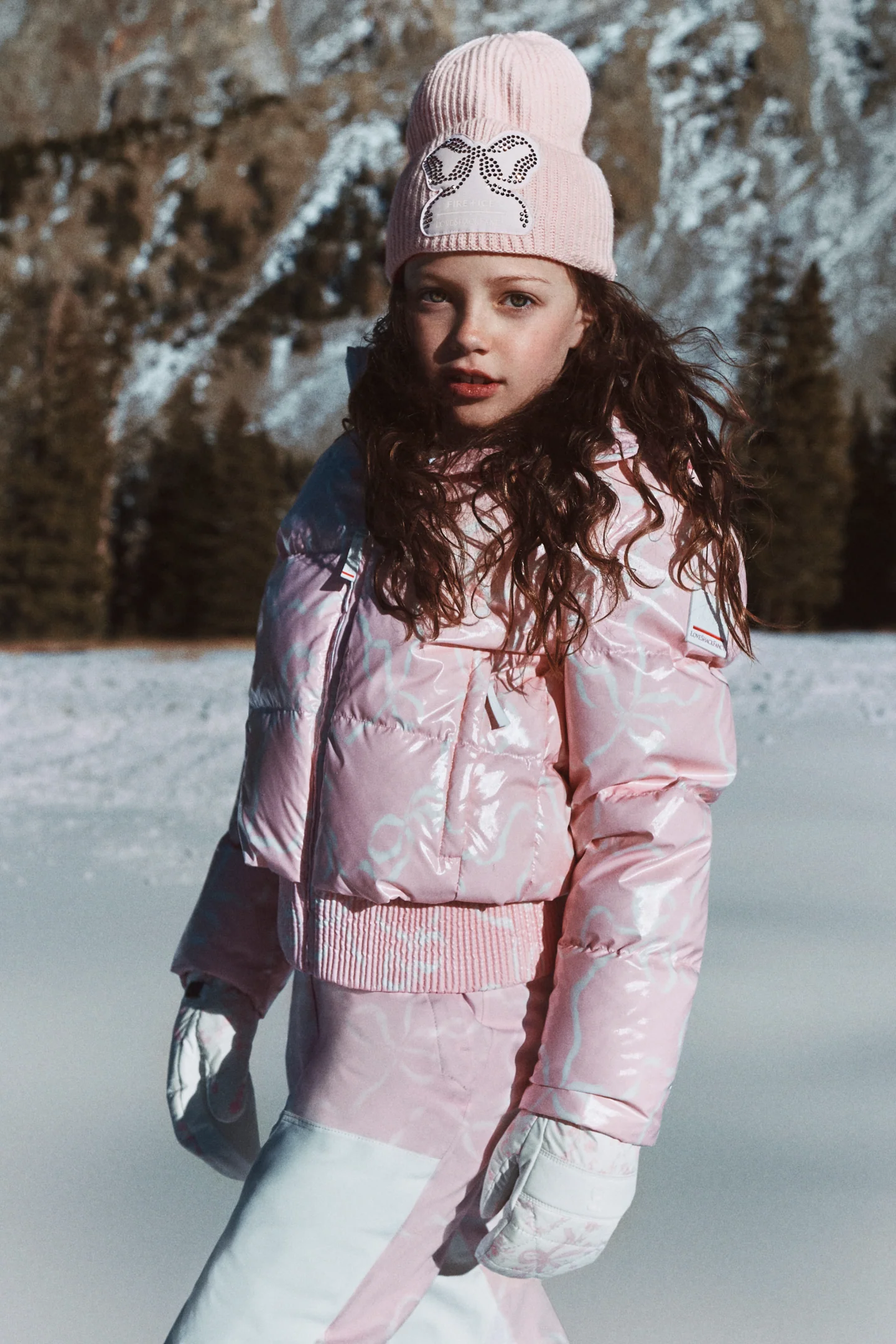 BOGNER FIRE+ICE x LoveShackFancy Anelik Girls Hat - Image 4