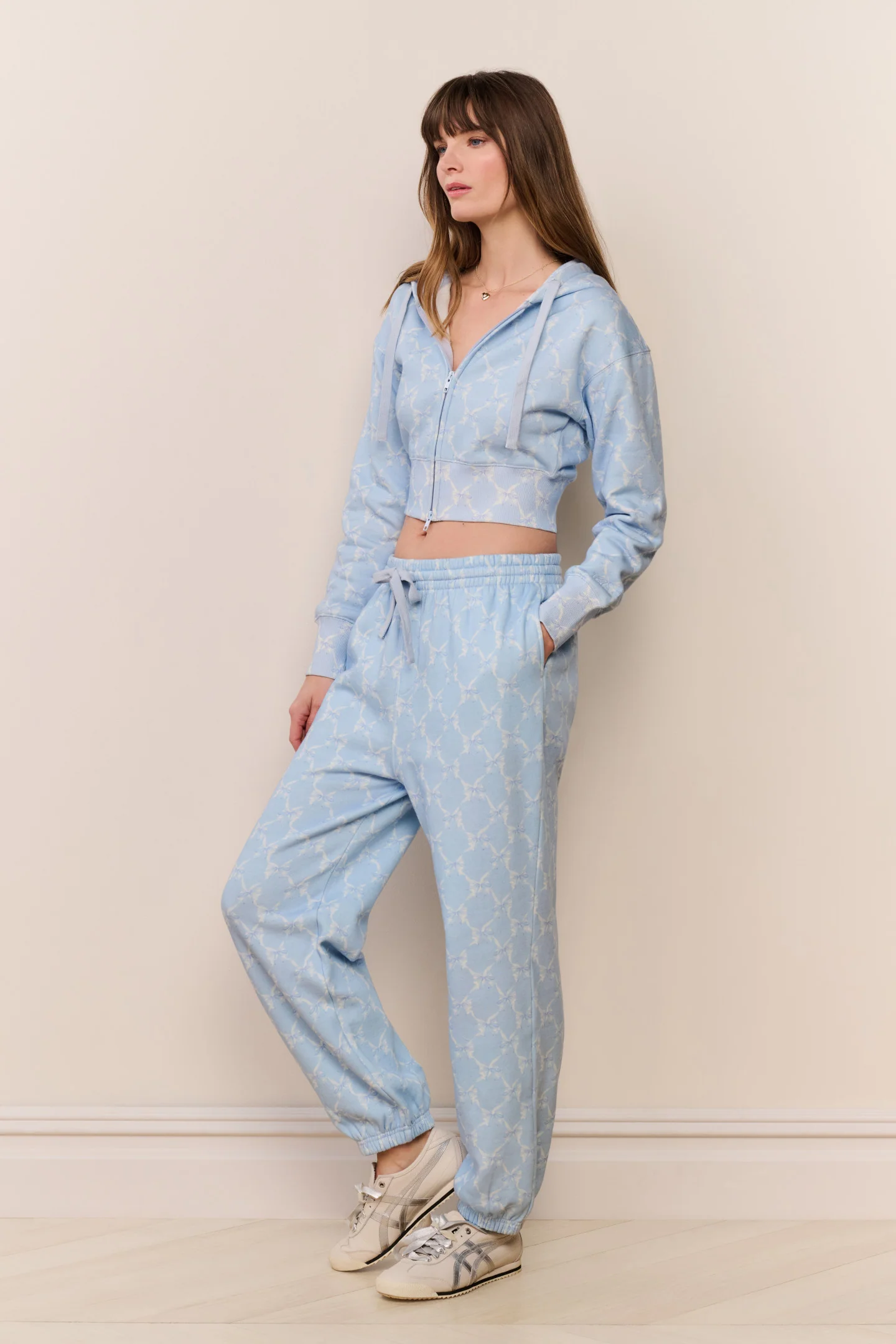 Lillia Bow Print Sweatpant - Image 8