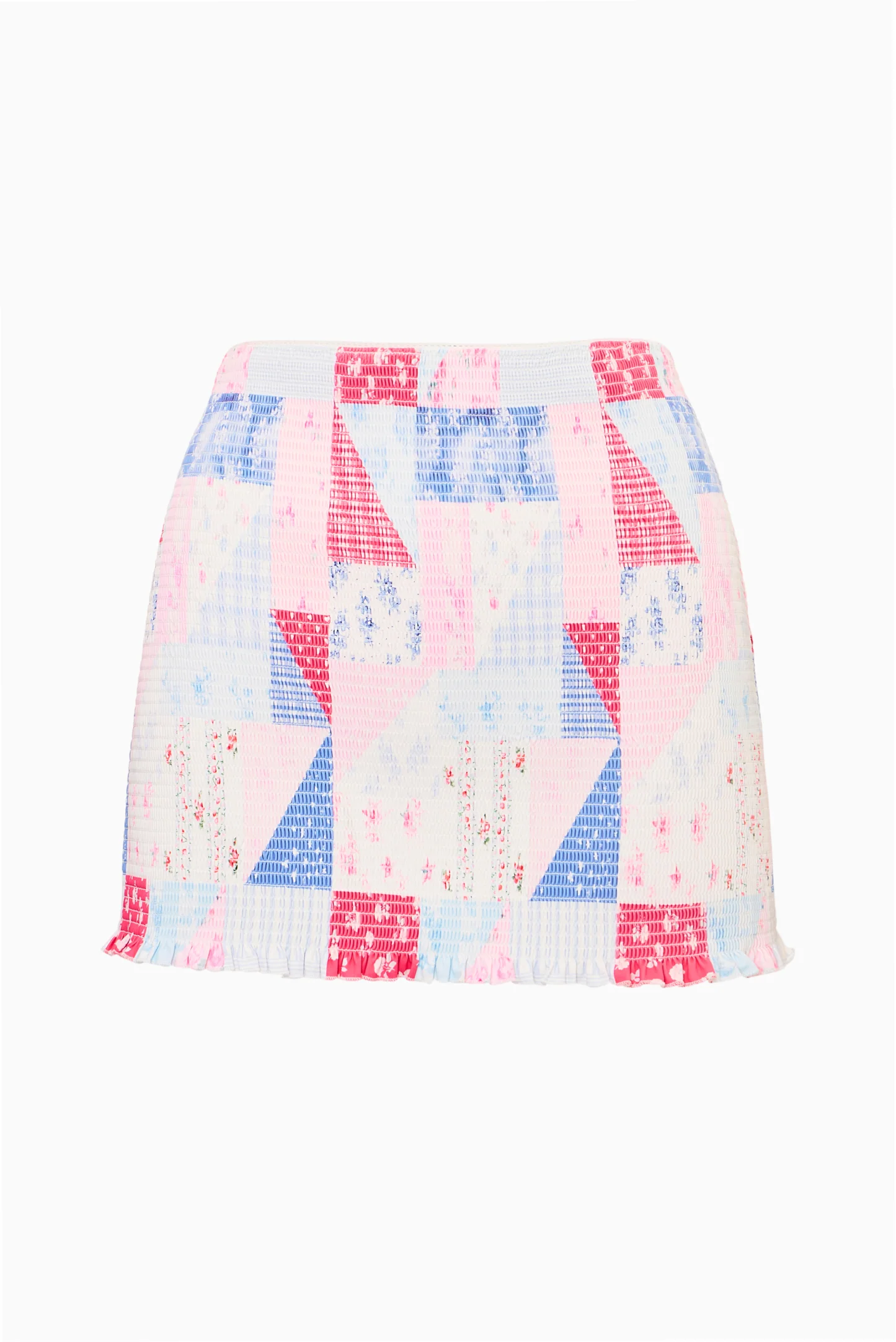 Arwen Patchwork Print Swim Skirt - Image 6