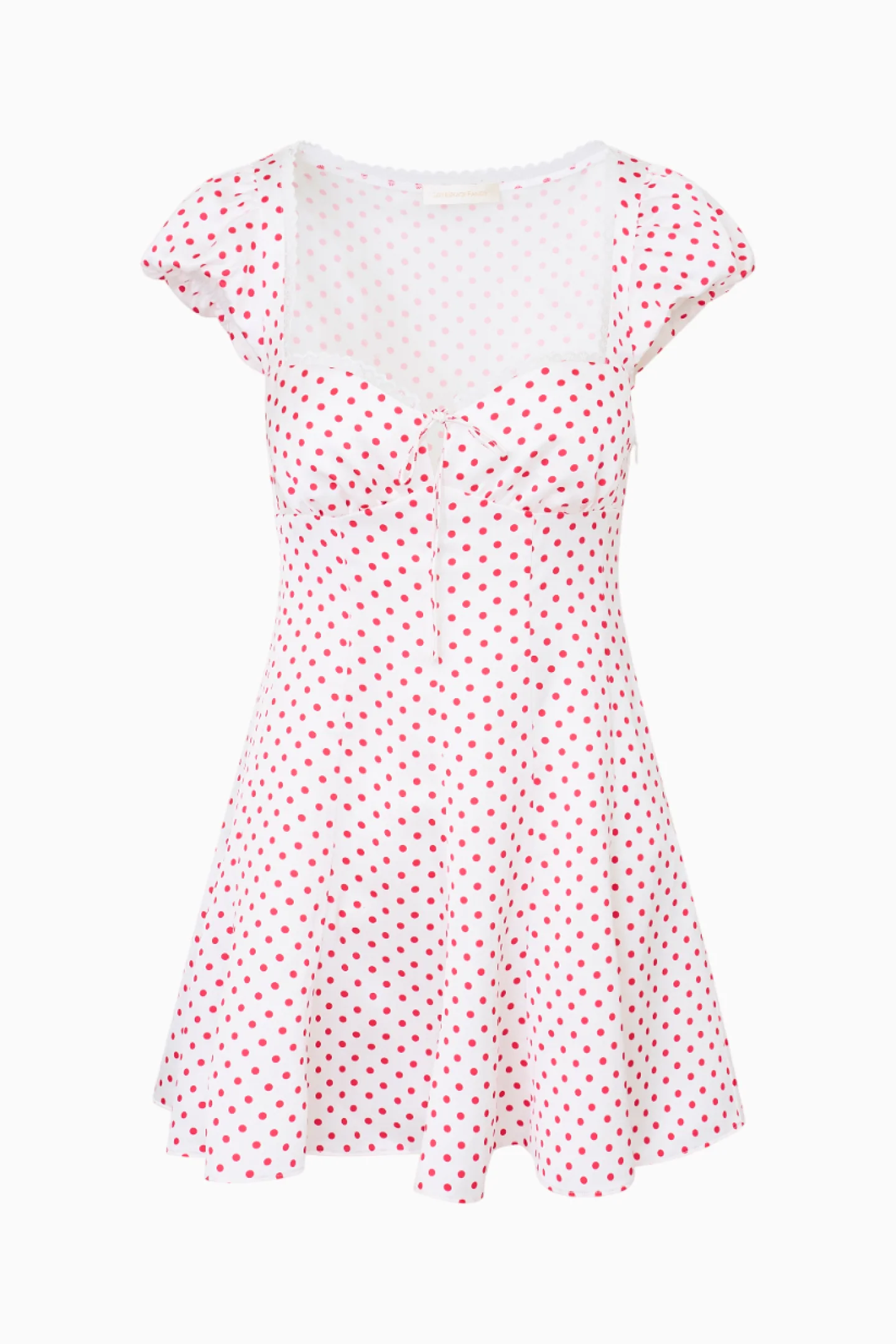 Avine Polkadot Mini Dress - Image 6
