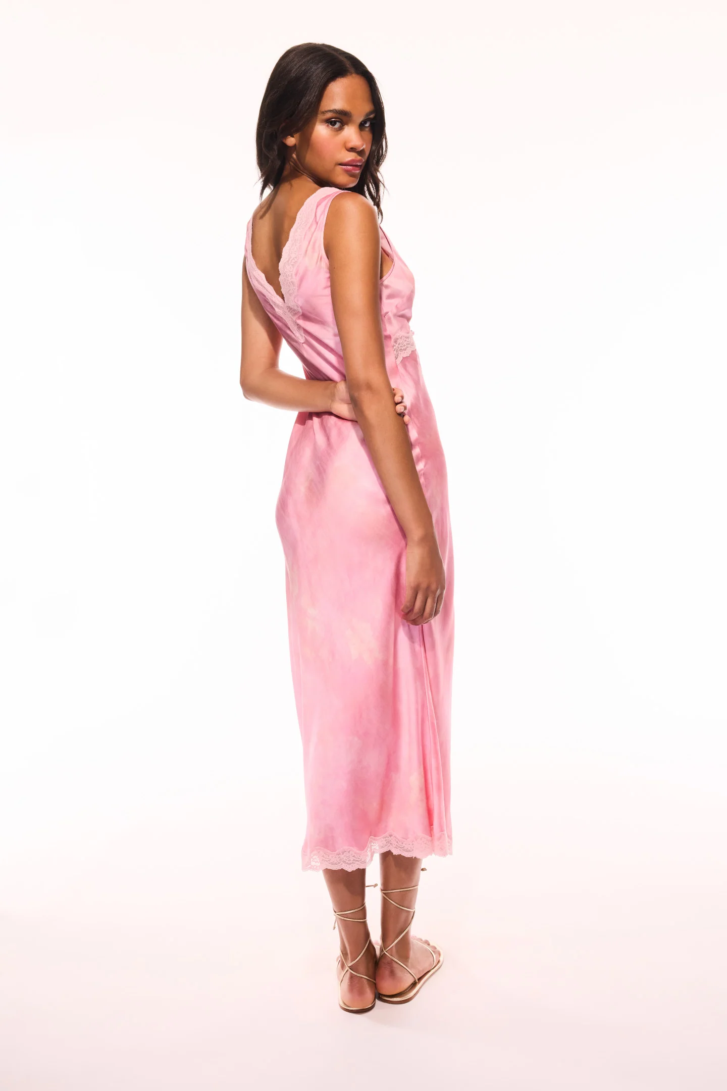 Bier Silk-Blend Midi Dress - Image 5