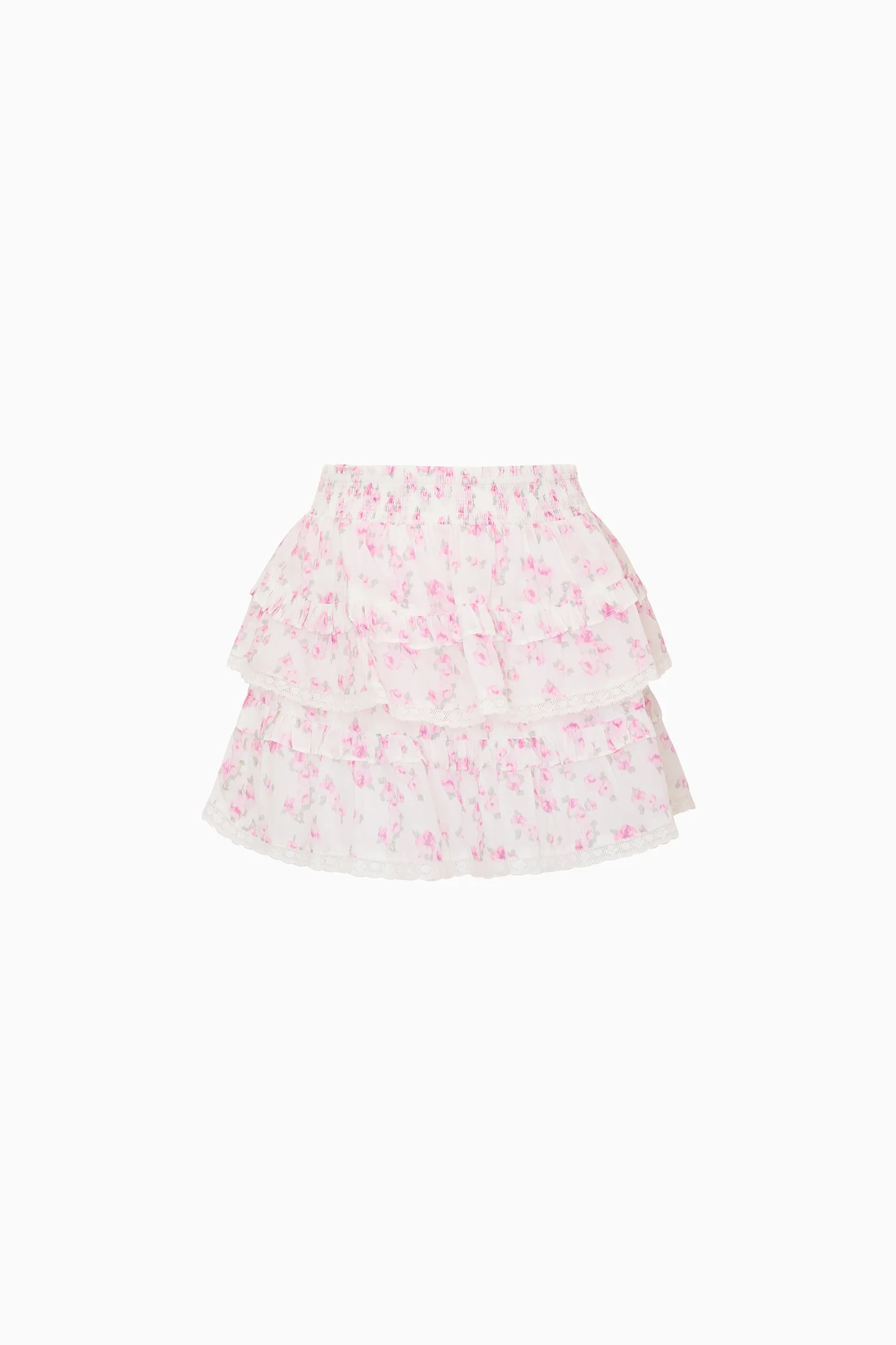 Little Girls Blooming Floral Billie Skirt - RUSTIC ORCHID - Image 5