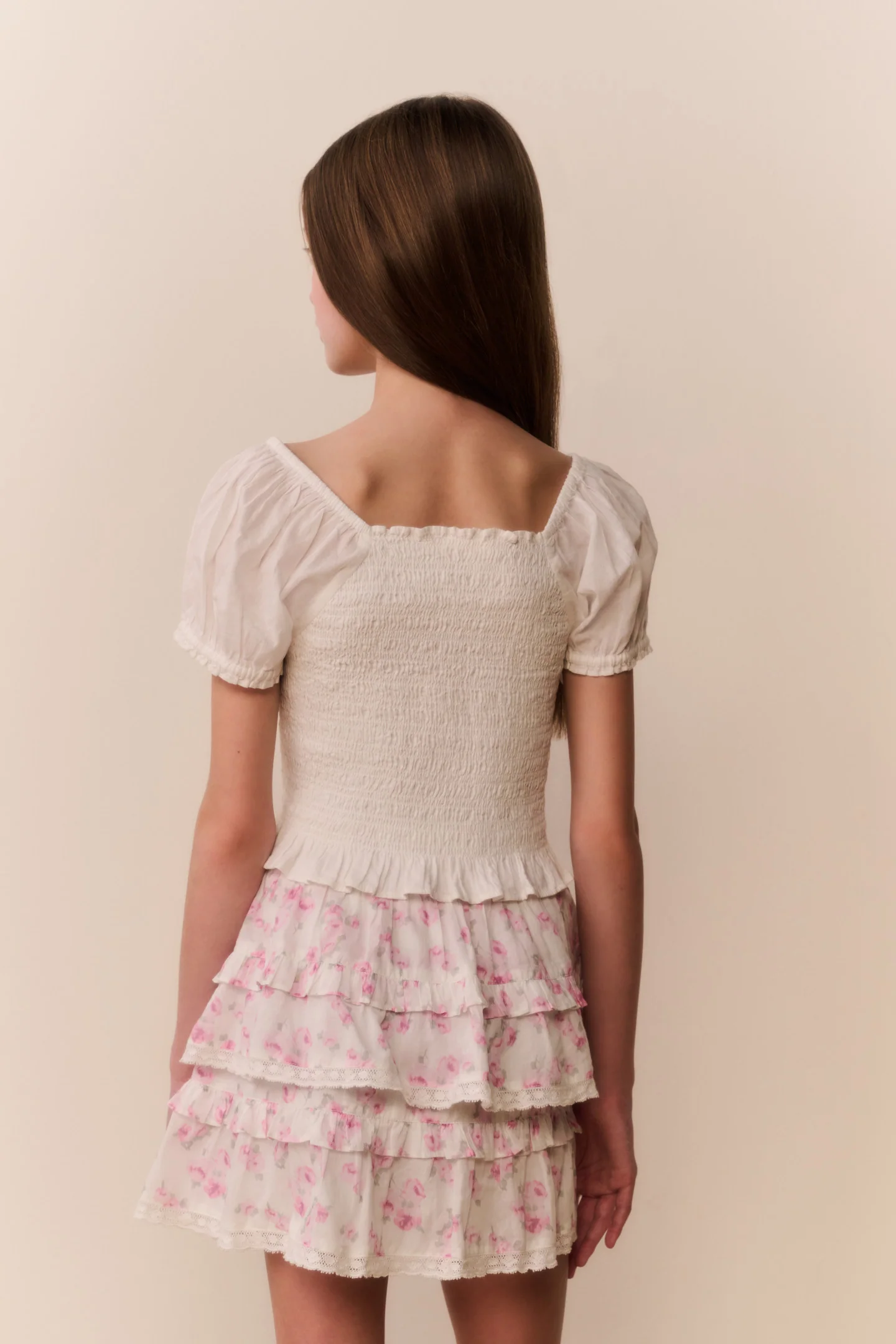 Tween Floral Blooms Billie Skirt - RUSTIC ORCHID - Image 4
