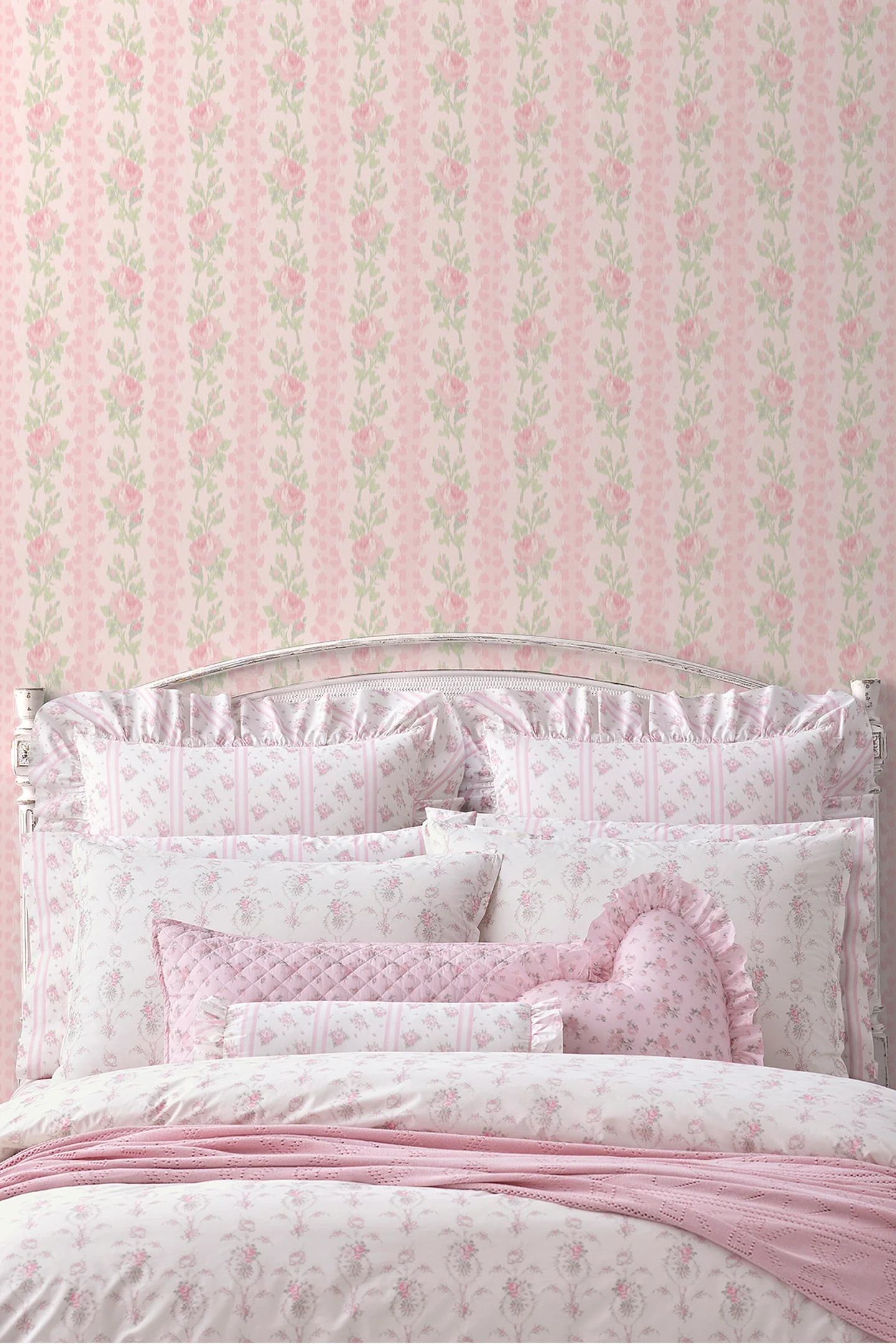 Strawberry Macaroon Peel + Stick Wallpaper - Image 3