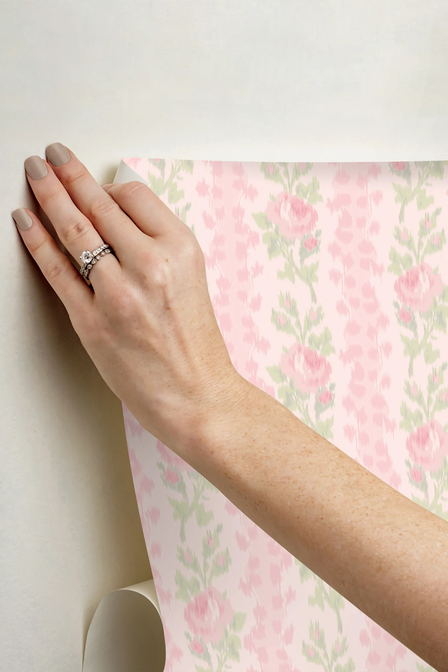 Strawberry Macaroon Peel + Stick Wallpaper - Image 4