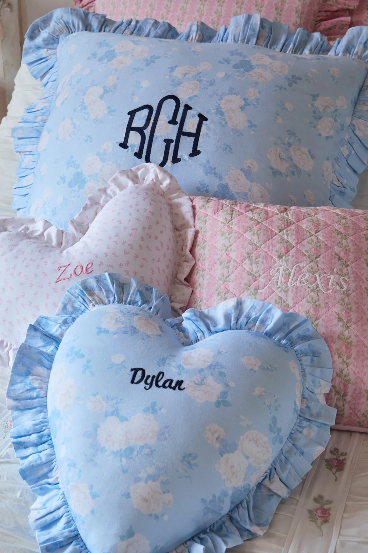 Boheme Ruffle Euro Sham Set Of 2 - Image 3