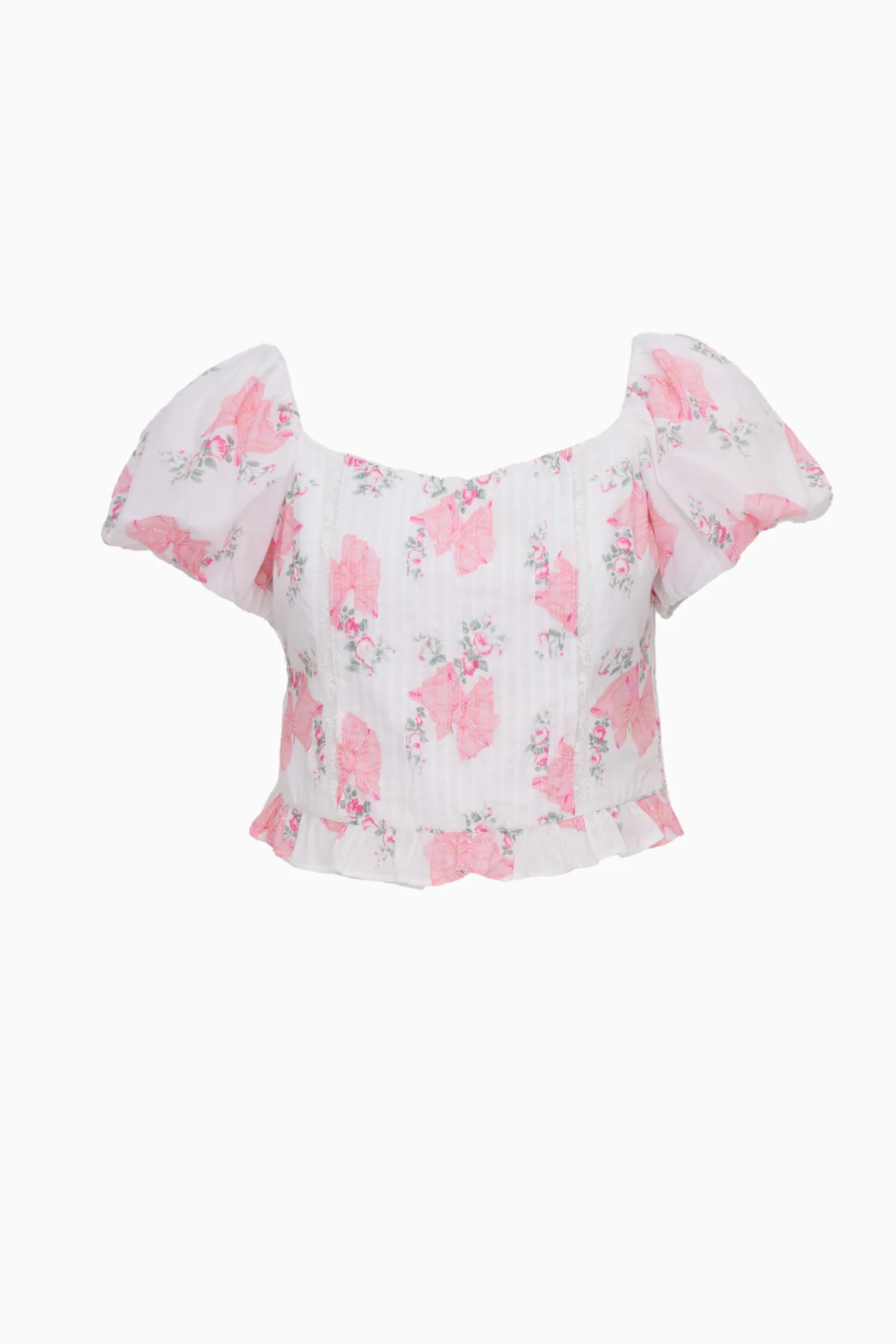 Breonna Summer Heirloom Print Top - Image 6