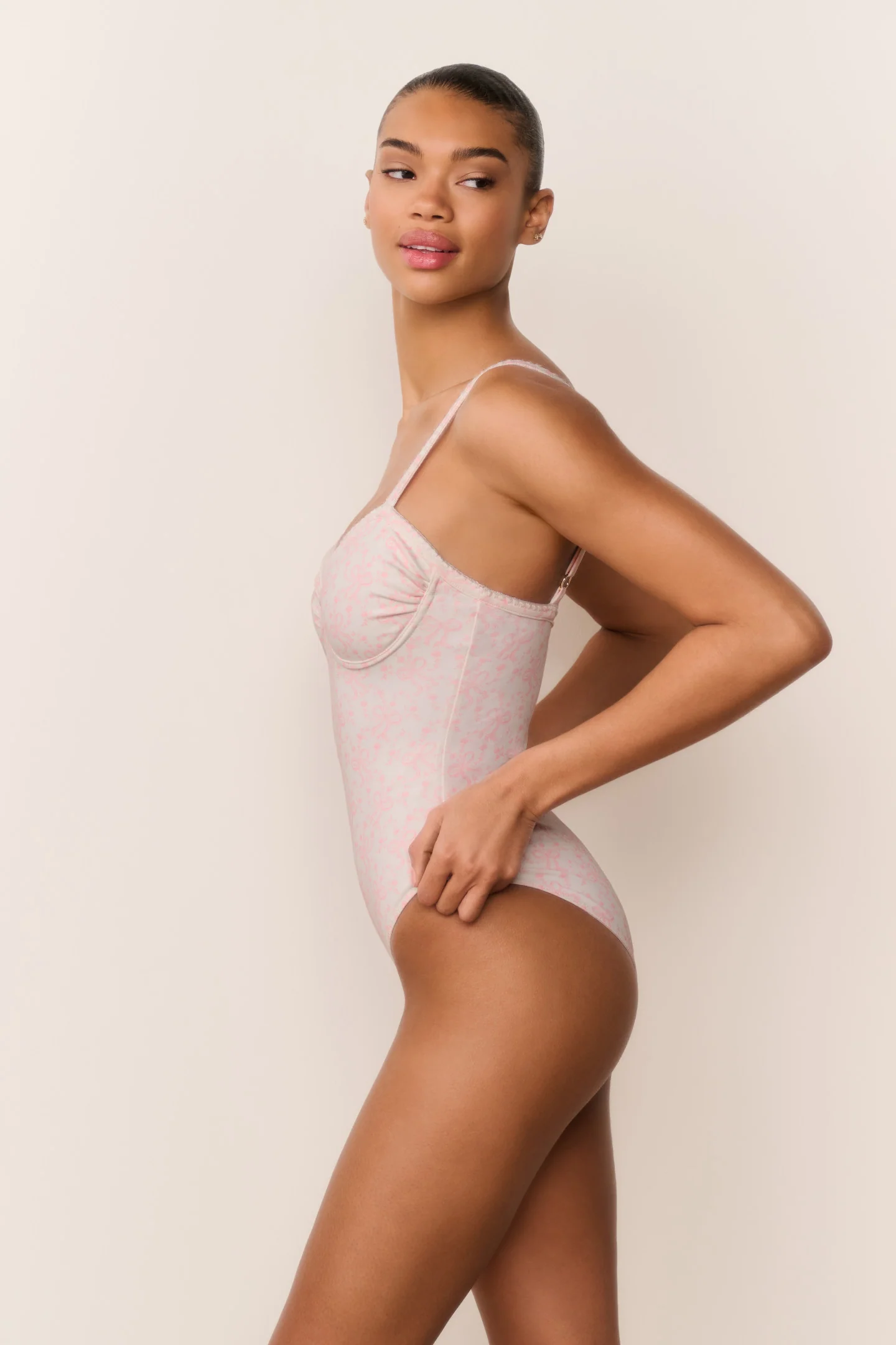 Brooksie Chantilly Bow One-Piece Swimsuit - Image 3