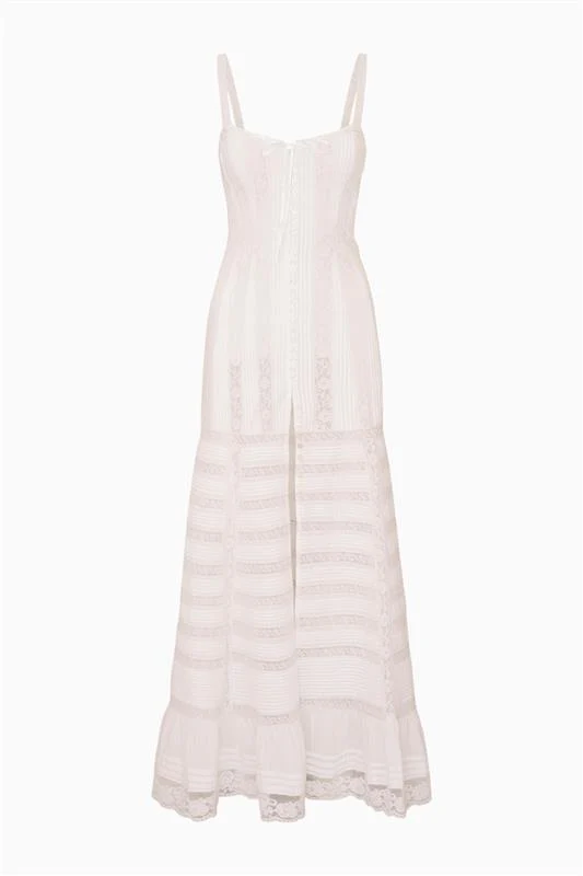 Calyx Cotton Victorian Maxi Dress - Image 7