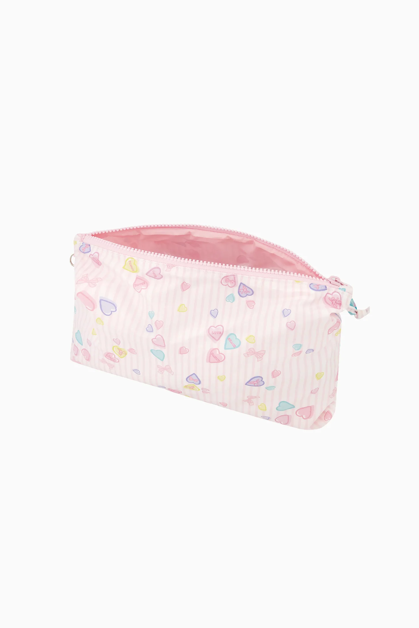 LoveShackFancy x Roller Rabbit Heart Stripe Bow Tote Bag - Image 4