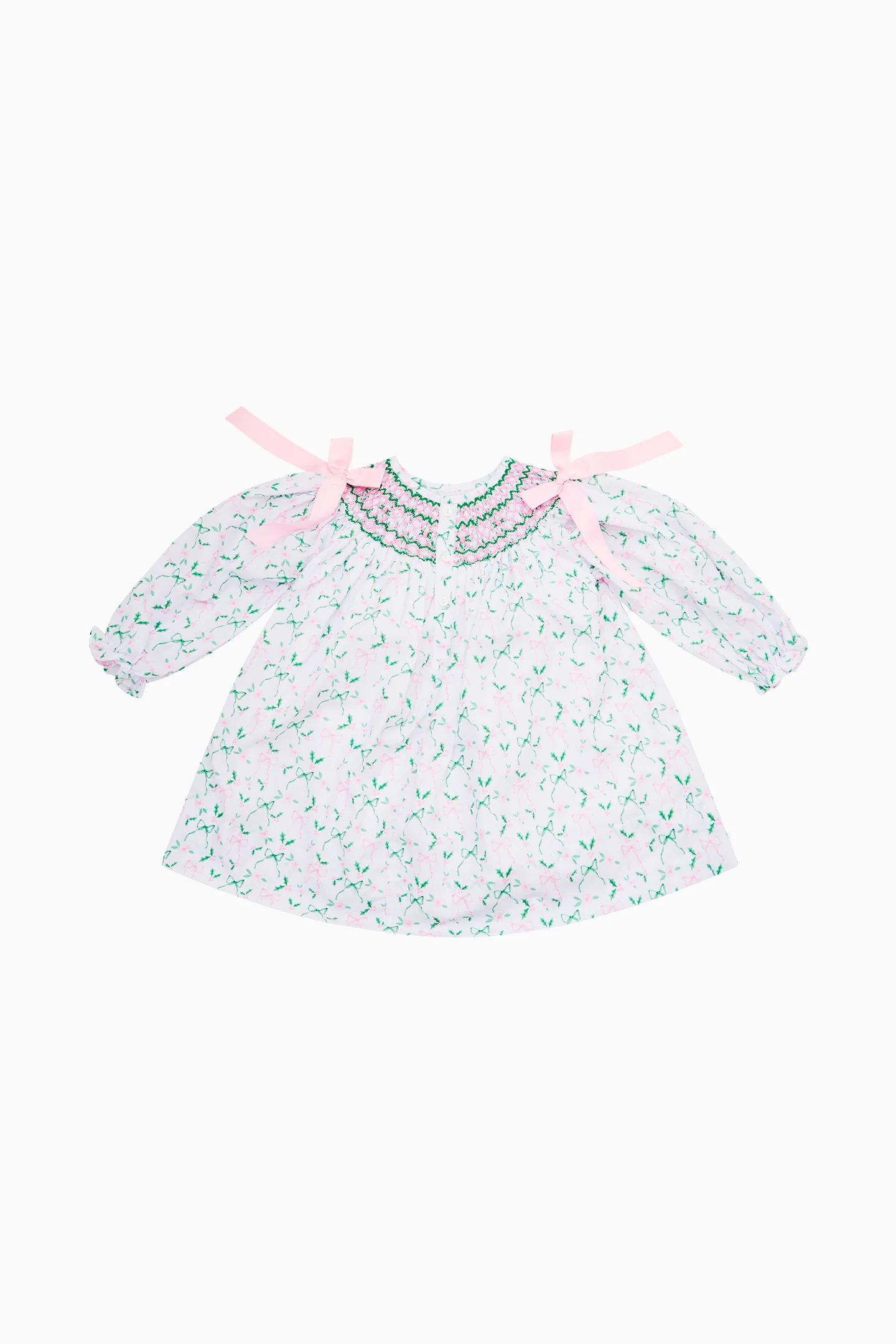 Cecil & Lou Smocked Holiday Dress - Image 5
