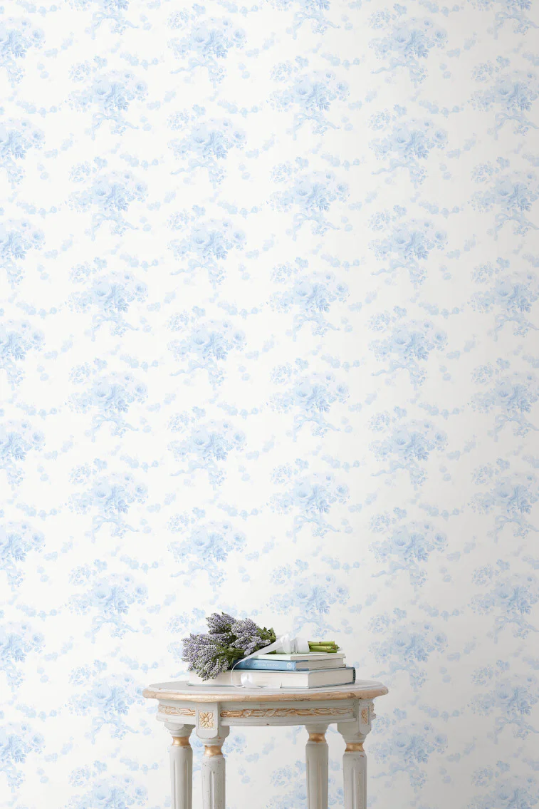 Powdered Feather Peel & Stick Wallpaper - Image 3