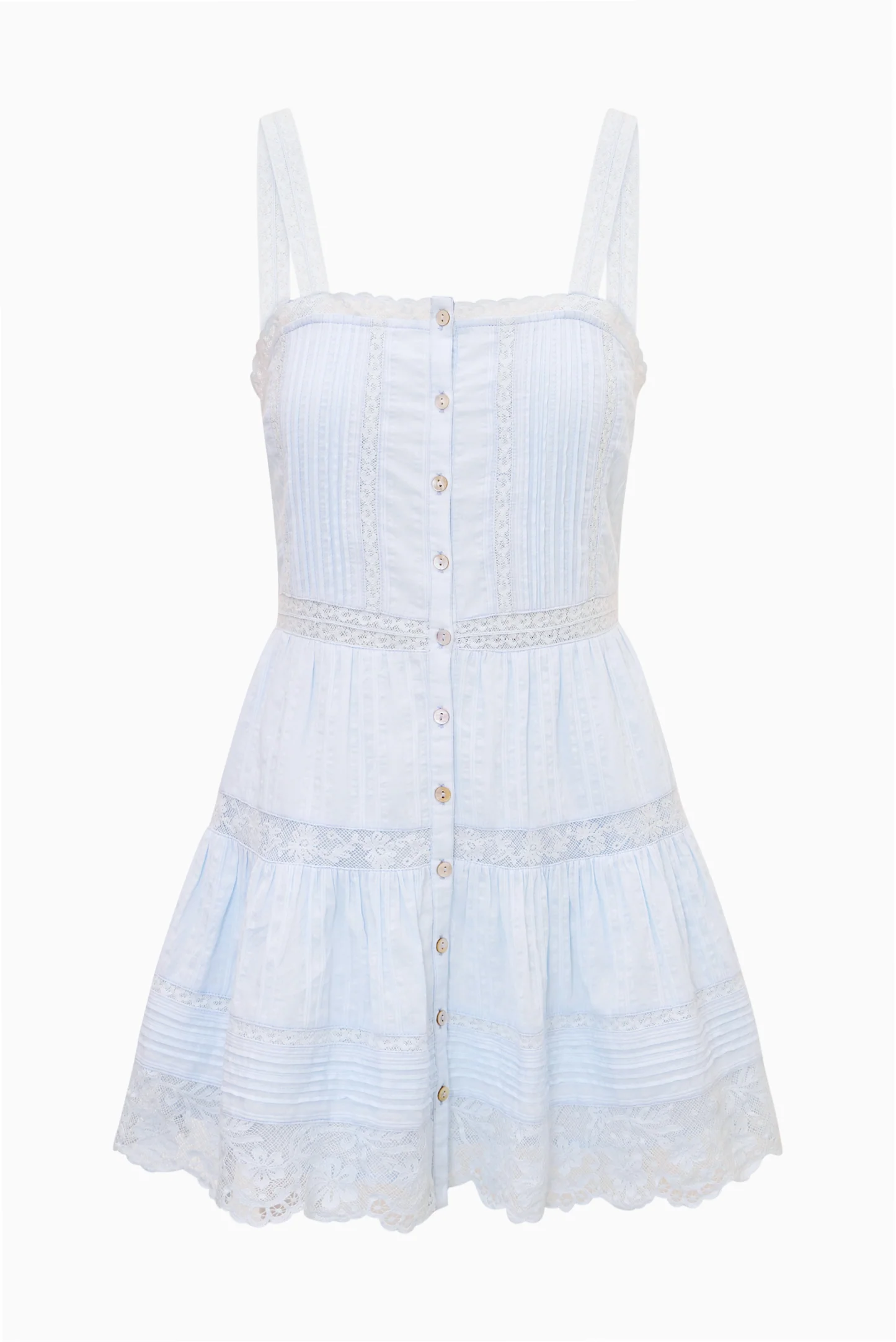 Charlize Cotton Mini Dress - Image 6