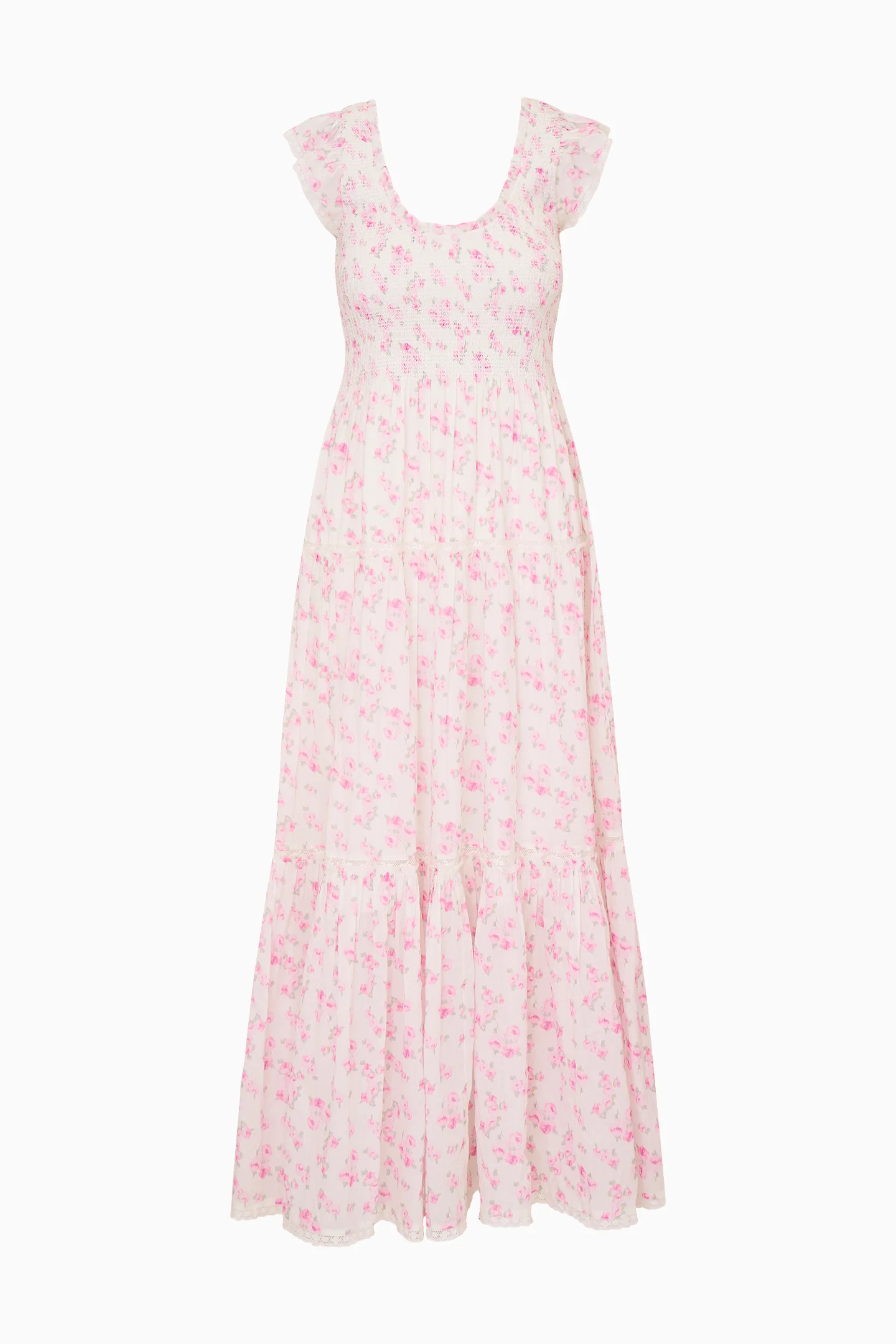 Chessie Blooming Floral Maxi Dress - RUSTIC ORCHID - Image 5