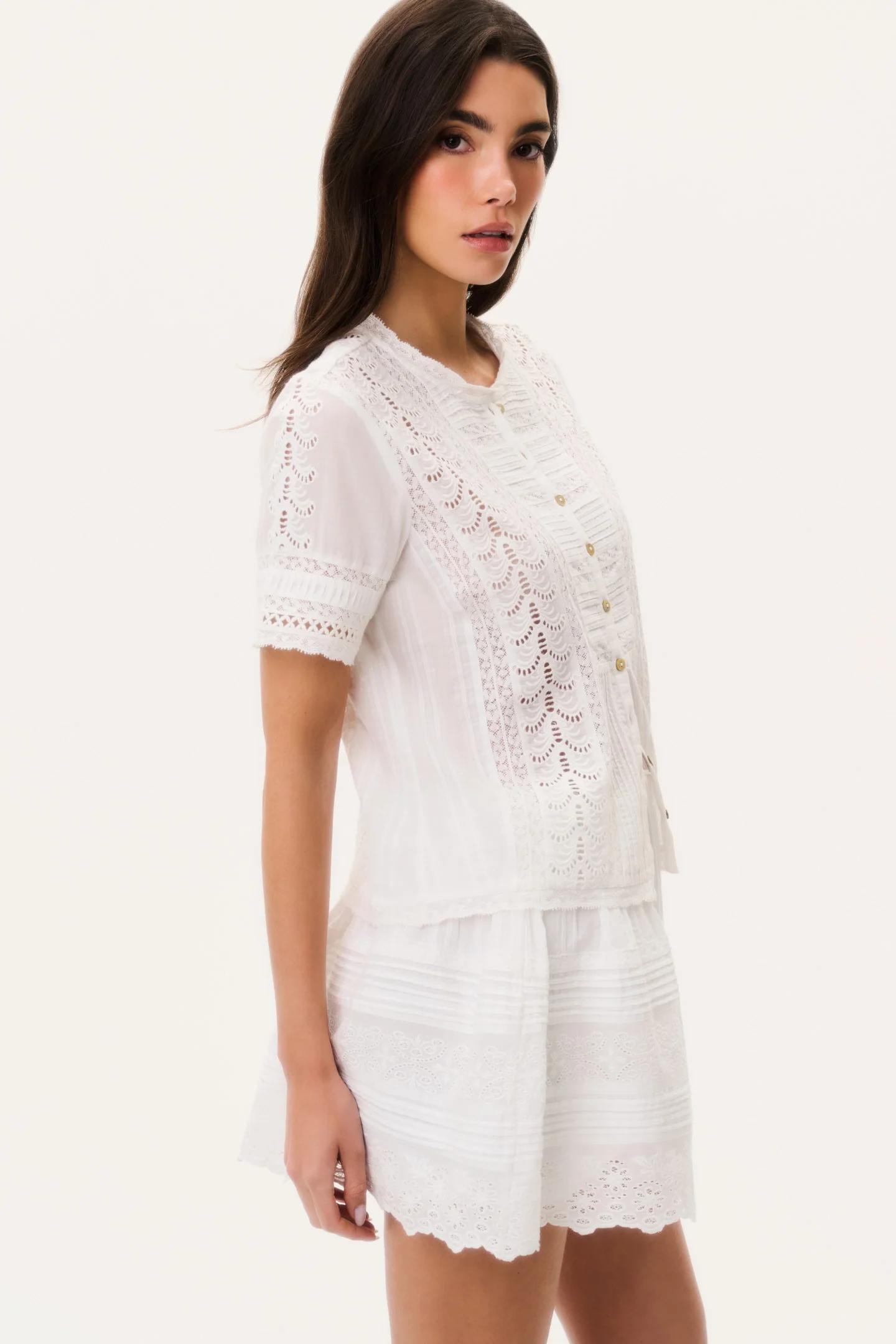 Ciela Cotton Victorian Top - Image 4
