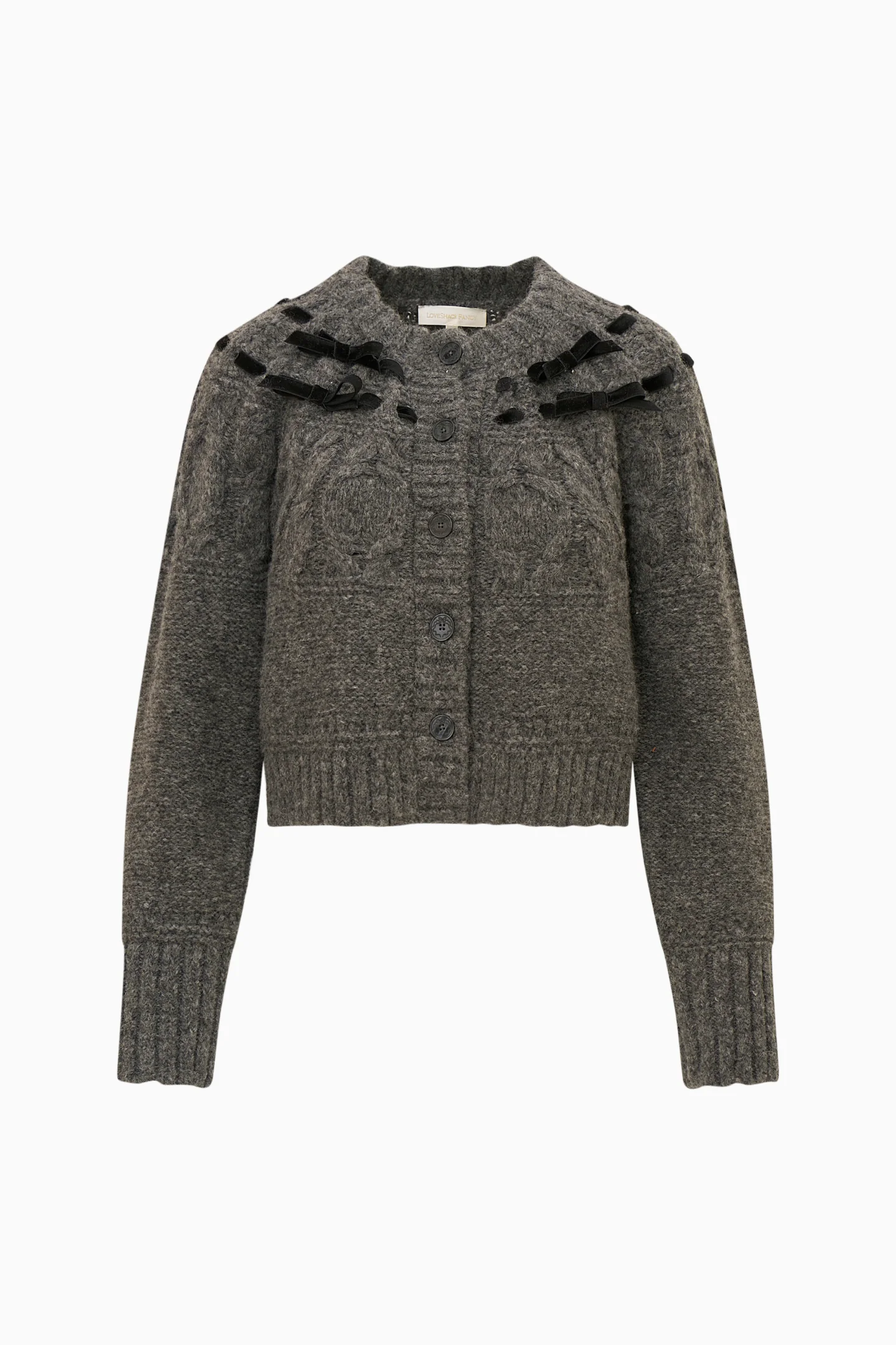 Clementian Alpaca-Blend Ribbon Cardigan - Image 6