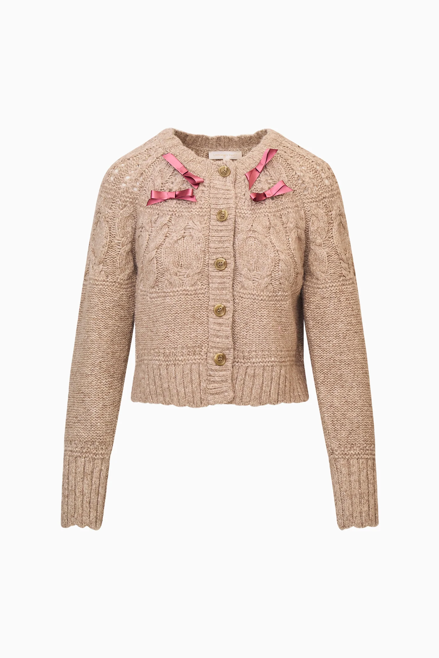 Clementian Alpaca-Blend Ribbon Cardigan - Image 7