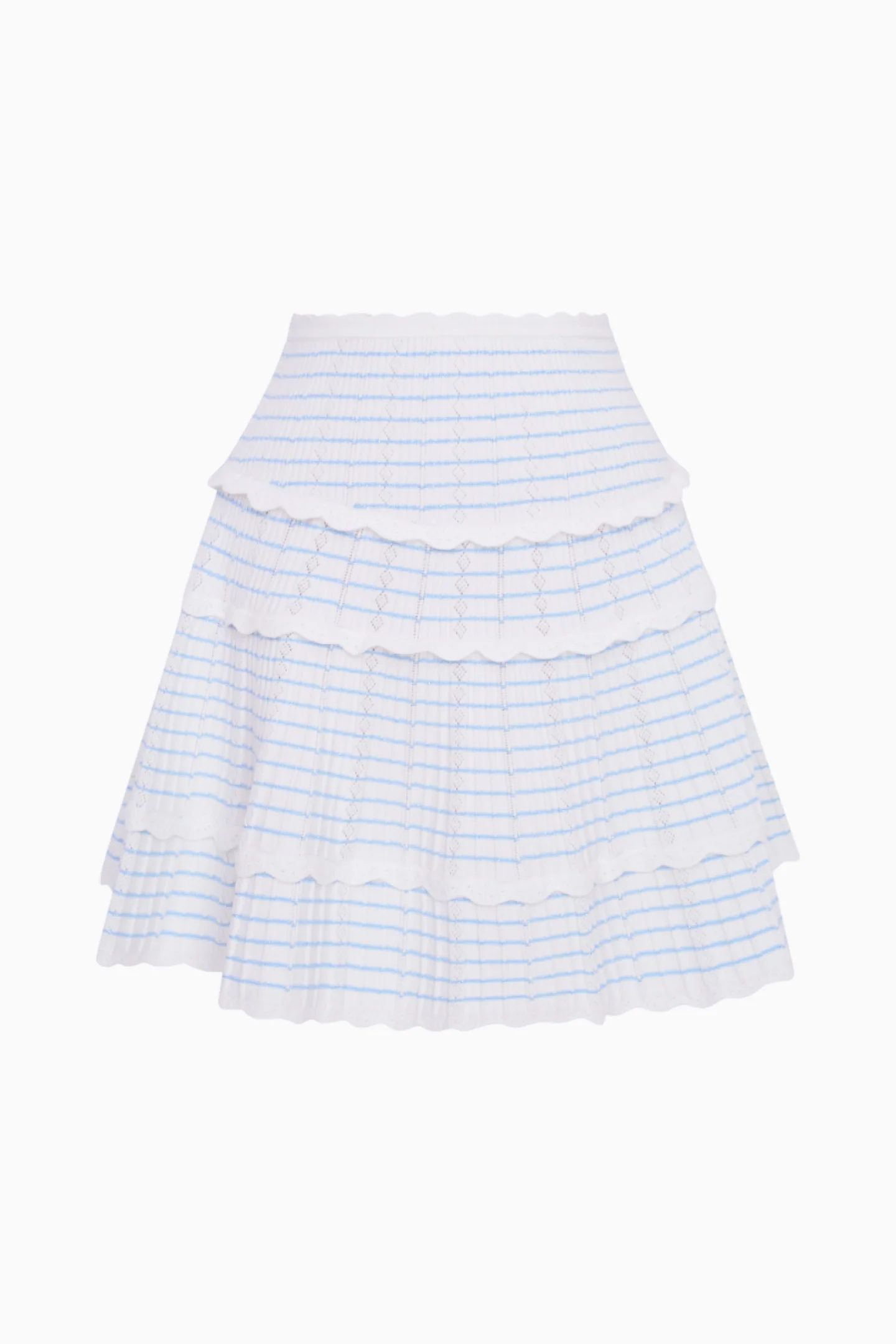 Colella Striped Stretch Knit Skirt - Image 4