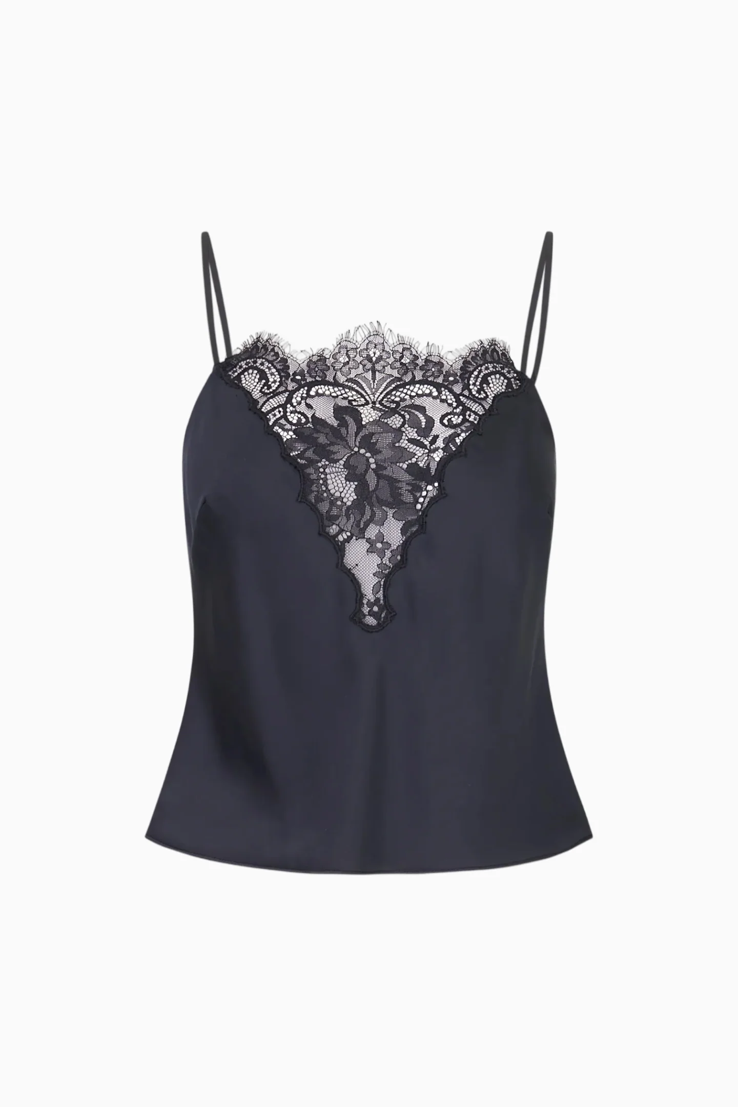 Constantina Satin & Lace Top - Image 5