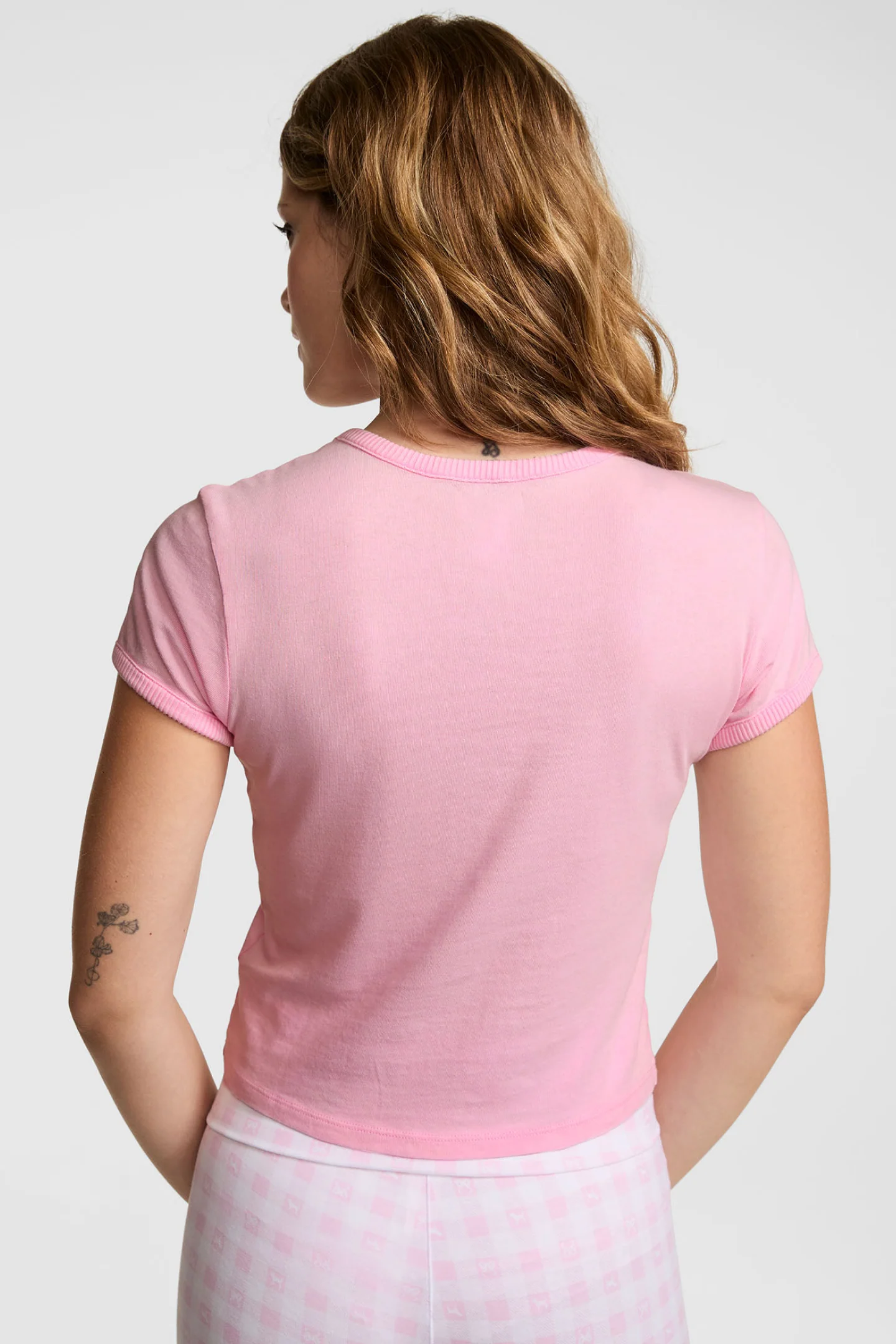PINK x LoveShackFancy Cotton Baby Tee - Image 10