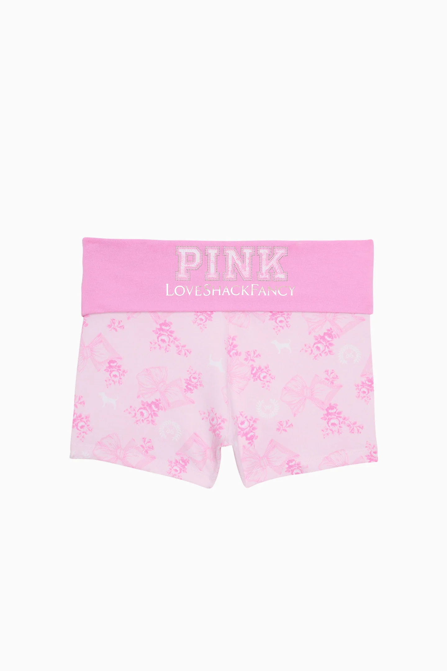 PINK x LoveShackFancy Cotton Foldover Micro Shorts - Image 14