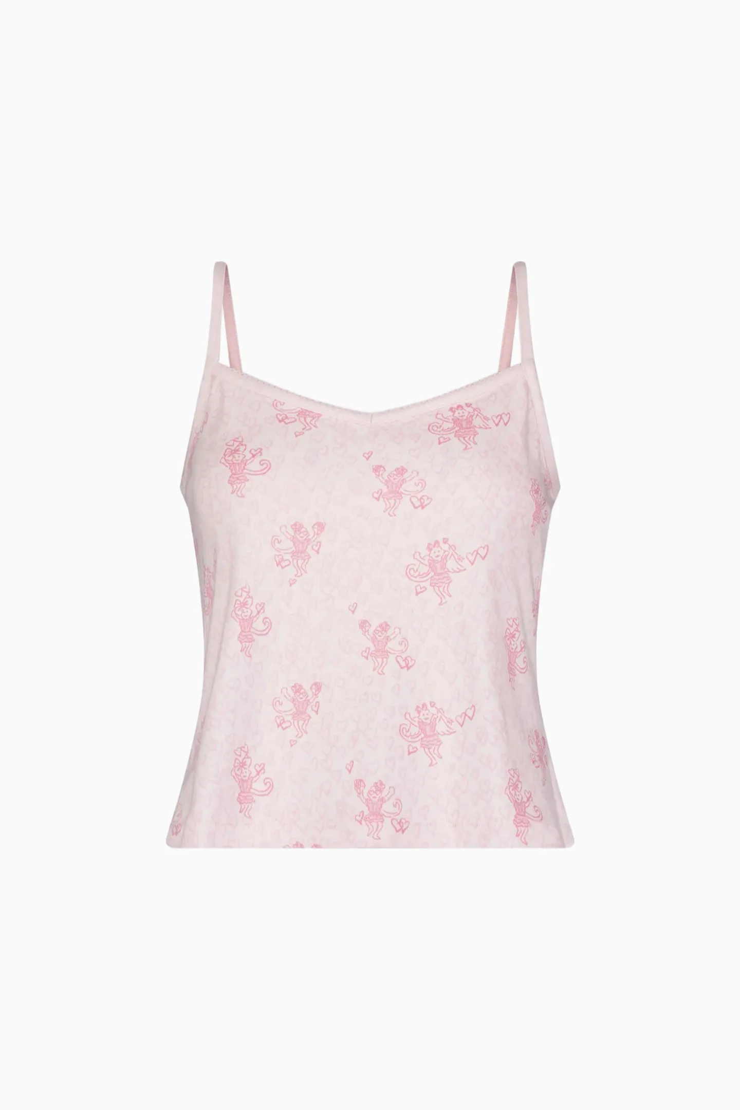 LoveShackFancy x Roller Rabbit Hearts Cami And Boxer Set - Image 5