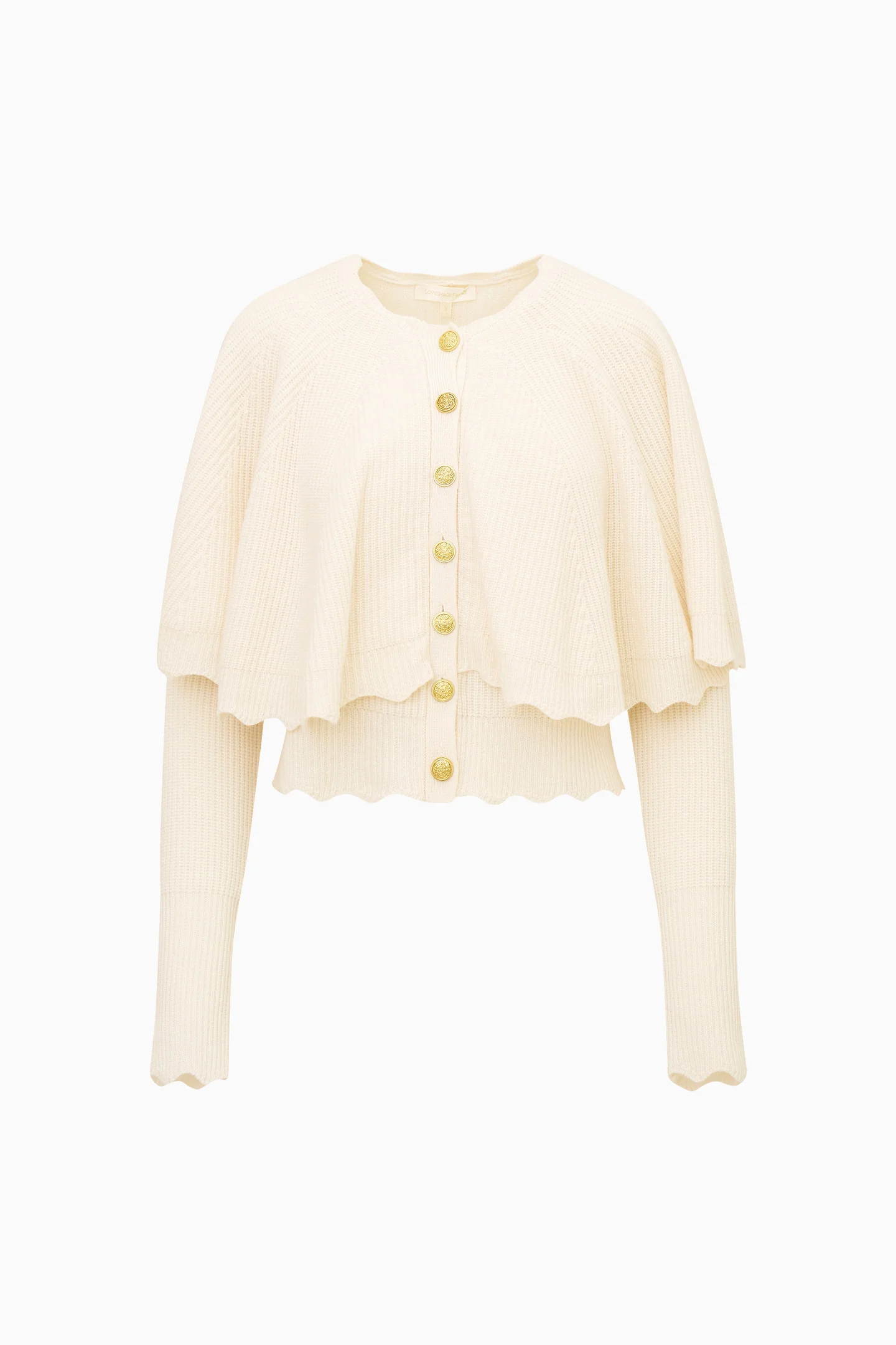 Daelyn Cashmere Cape Cardigan - Image 6