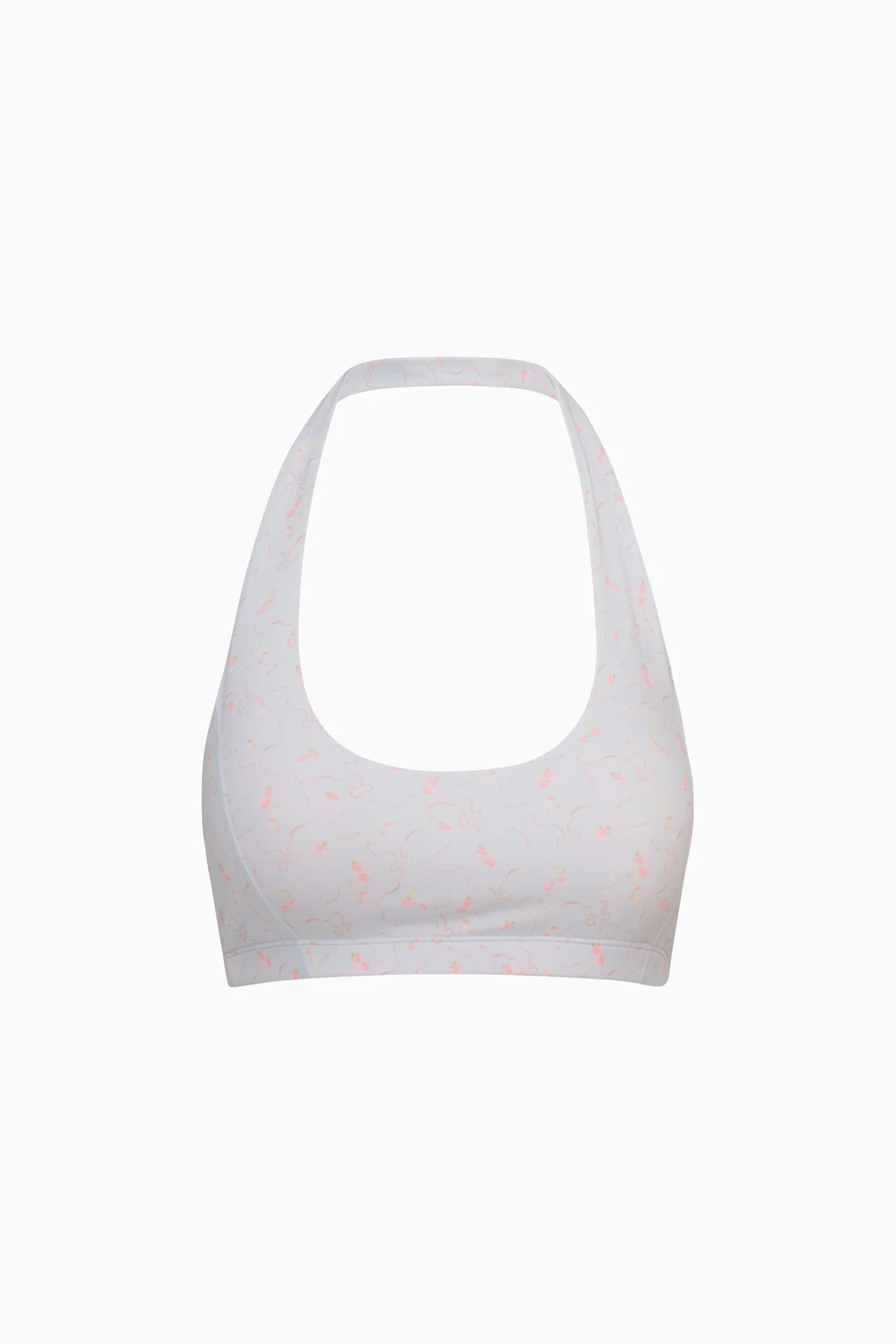 Dierdra Blue Floral Active Bra - Image 5