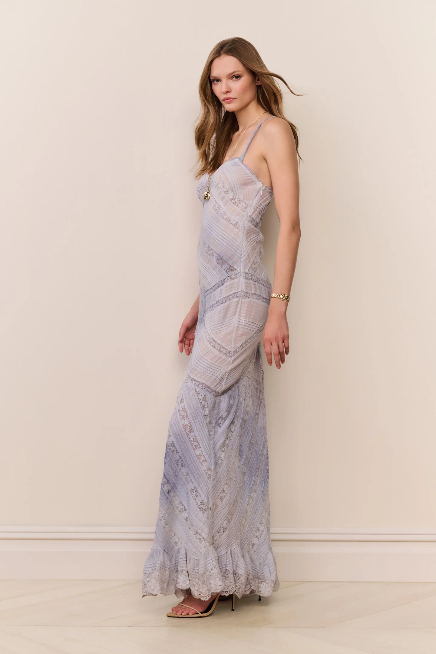 Eirene Hand-Dyed Cotton Maxi Dress - Image 4