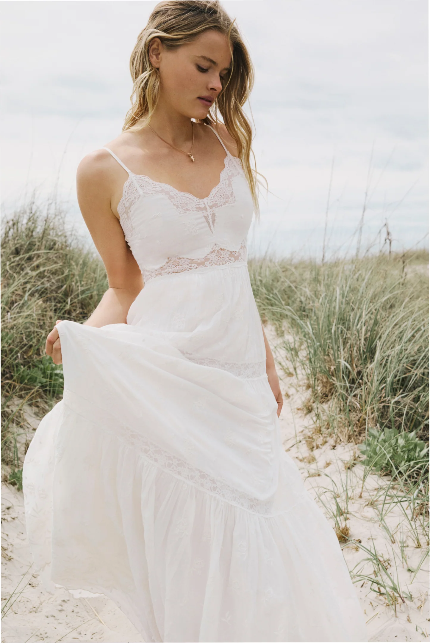 Espa Lace-Trimmed Maxi Dress - Image 2