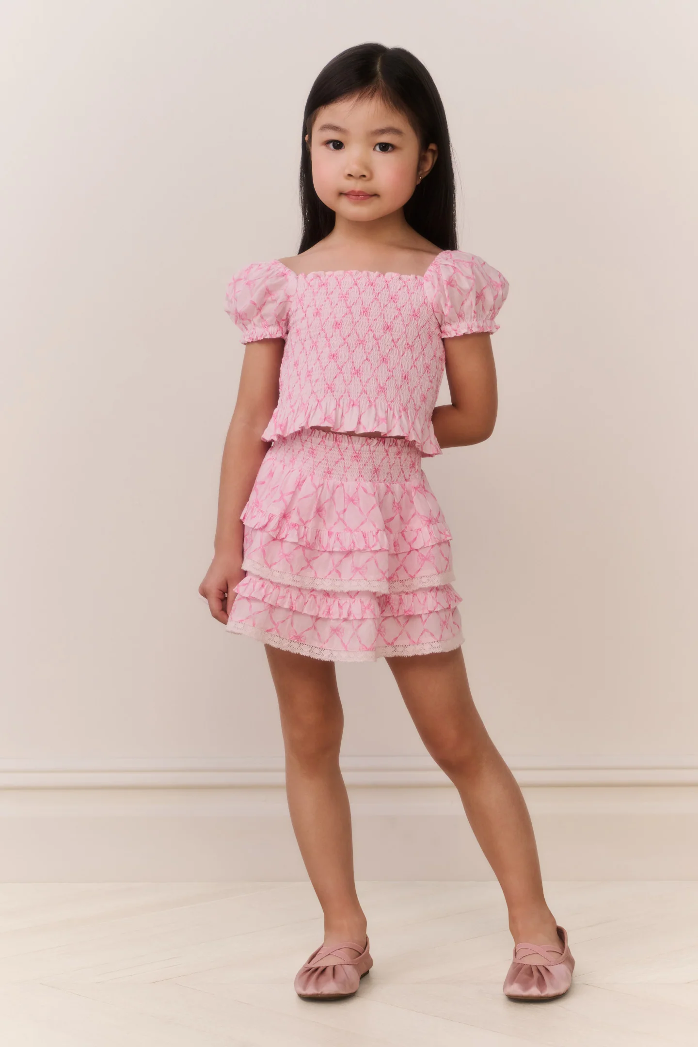 Little Girls Sweetheart Fabielle Top - Image 2