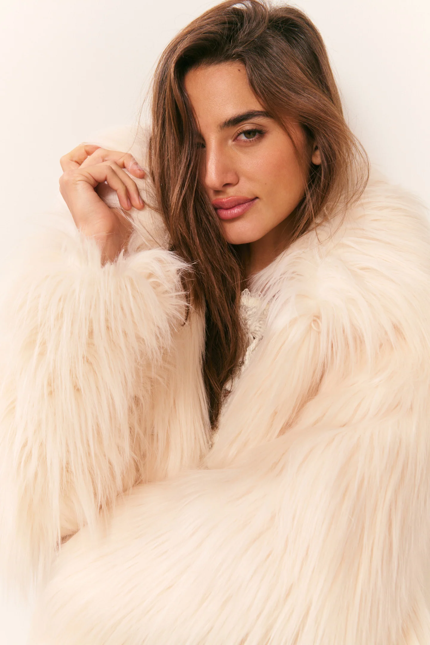 Fallon Faux Fur Jacket - Image 6