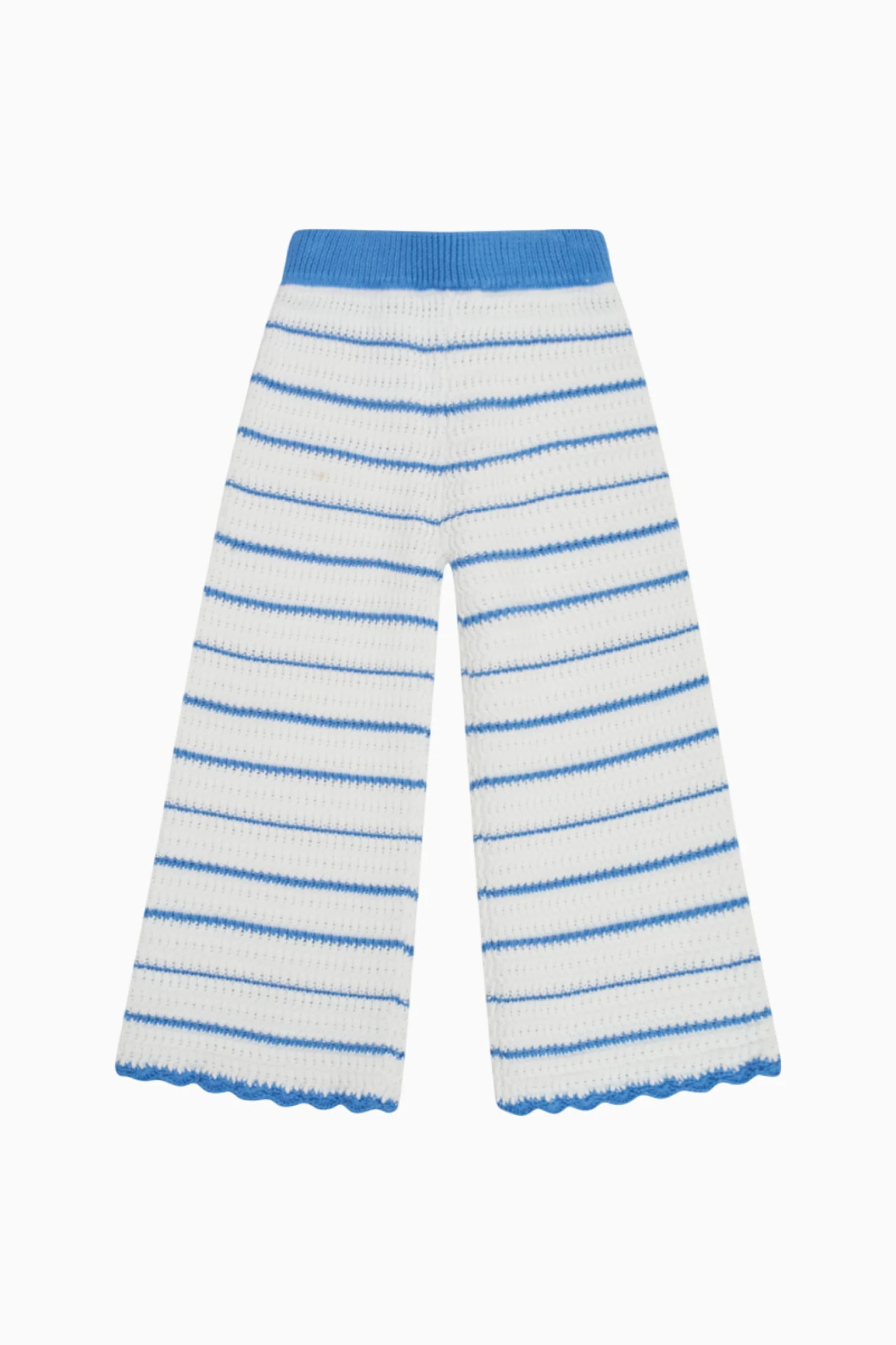 Girls Fawna Striped Crochet Pants - Image 6