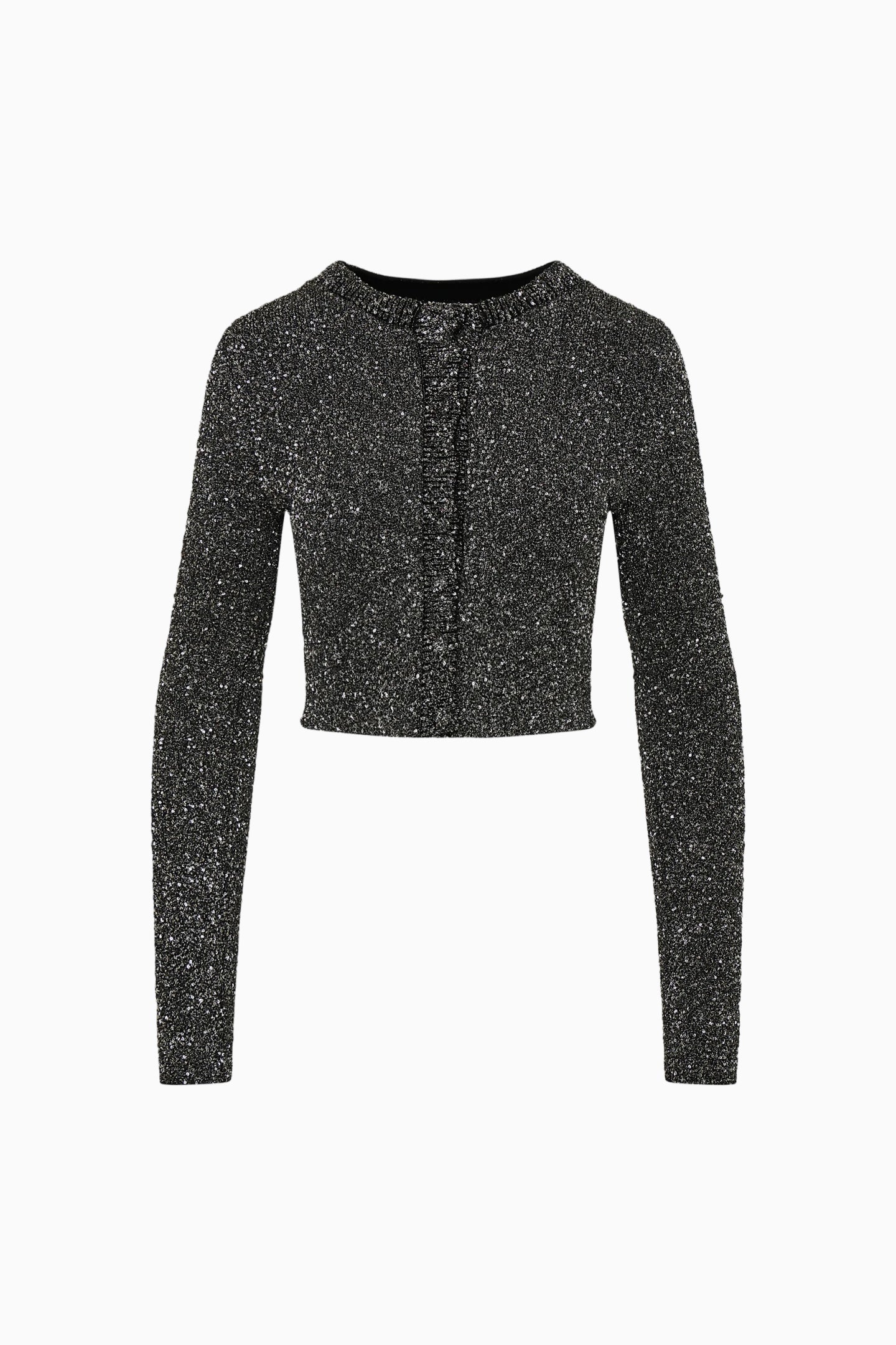 Ferra Sequin Stretch Knit Cardigan - Image 11