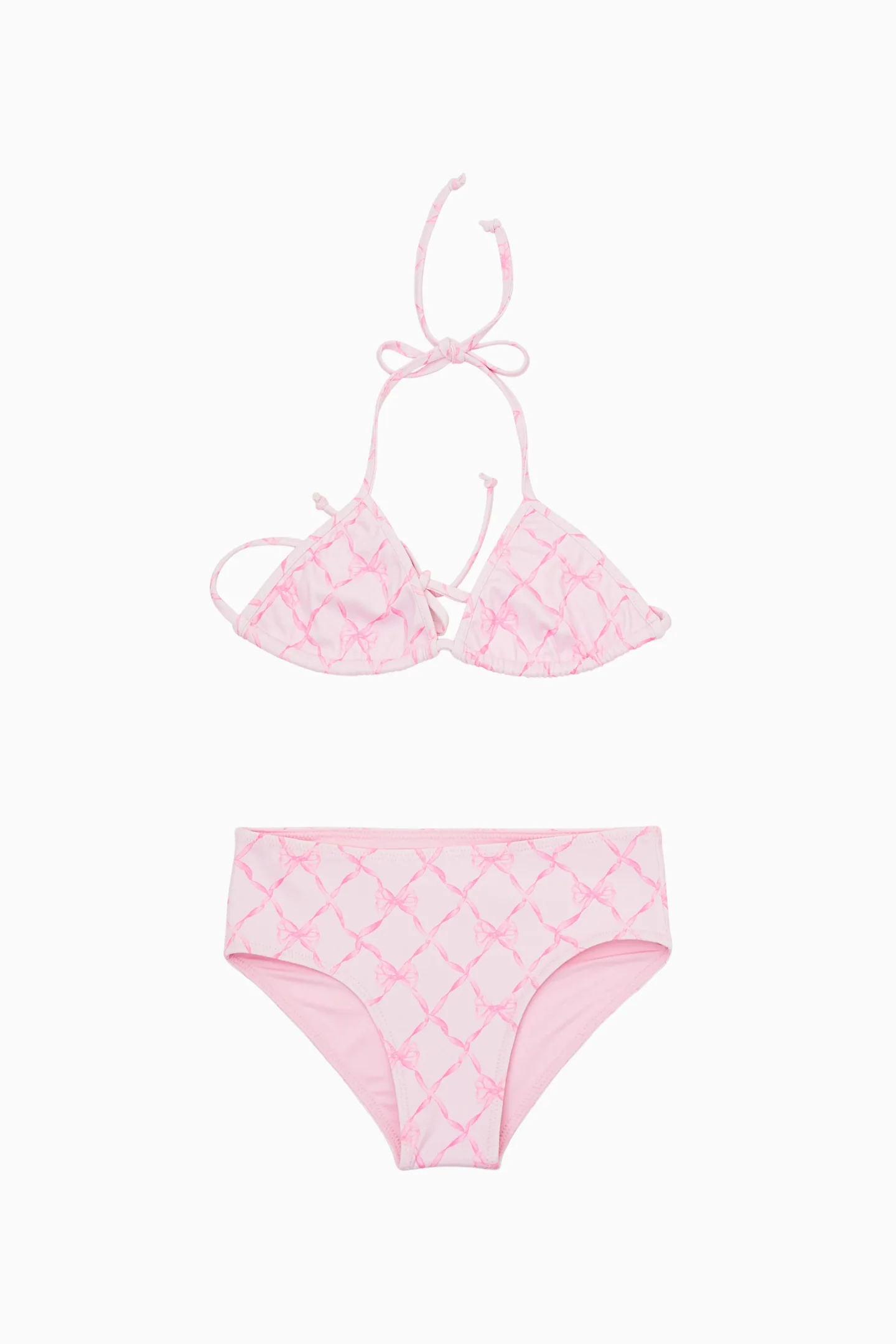 Little Girls Finnie Ditsy Floral Bikini - PINK PEPPERMINT
