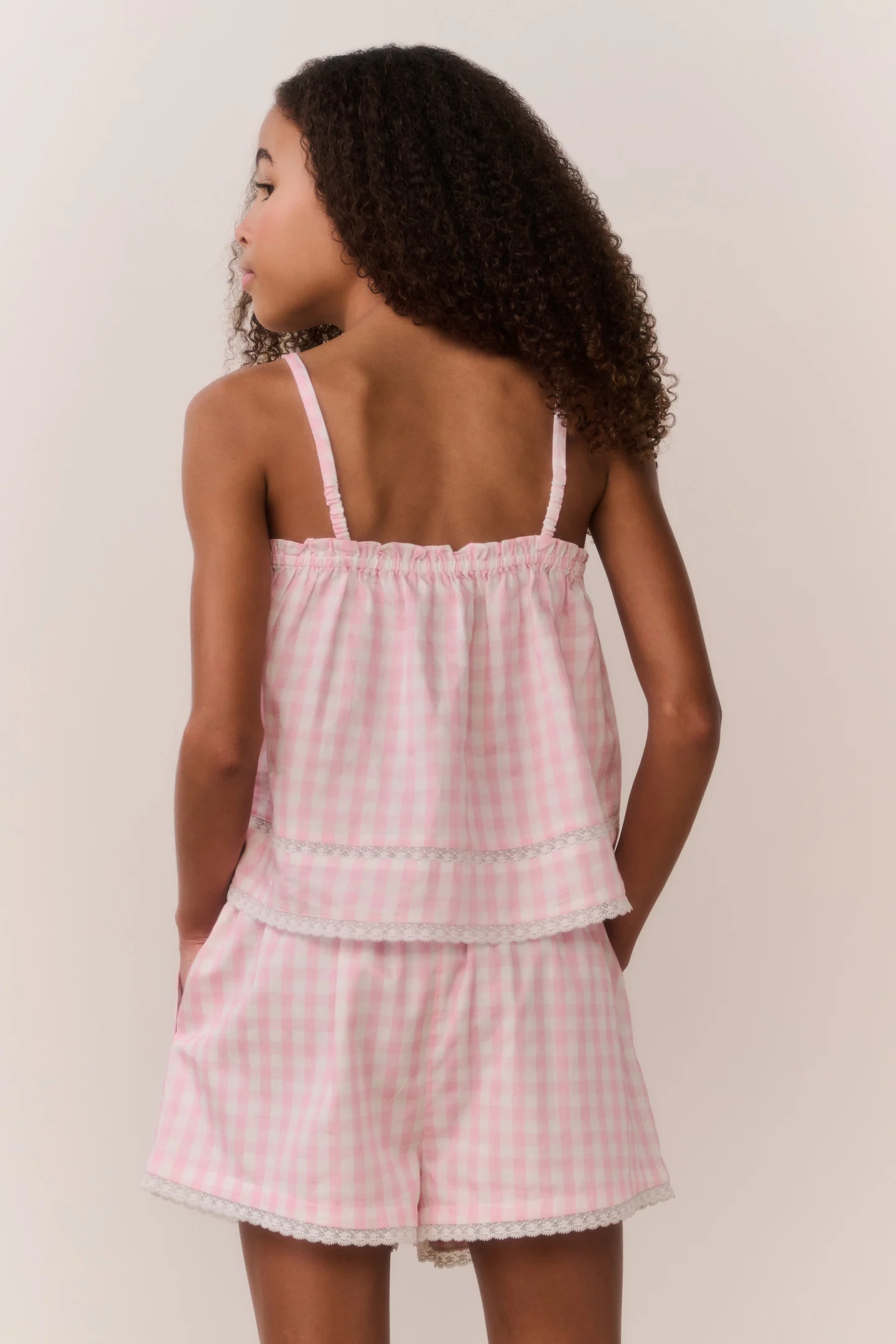 Tween Fiorella Gingham Top - Image 5
