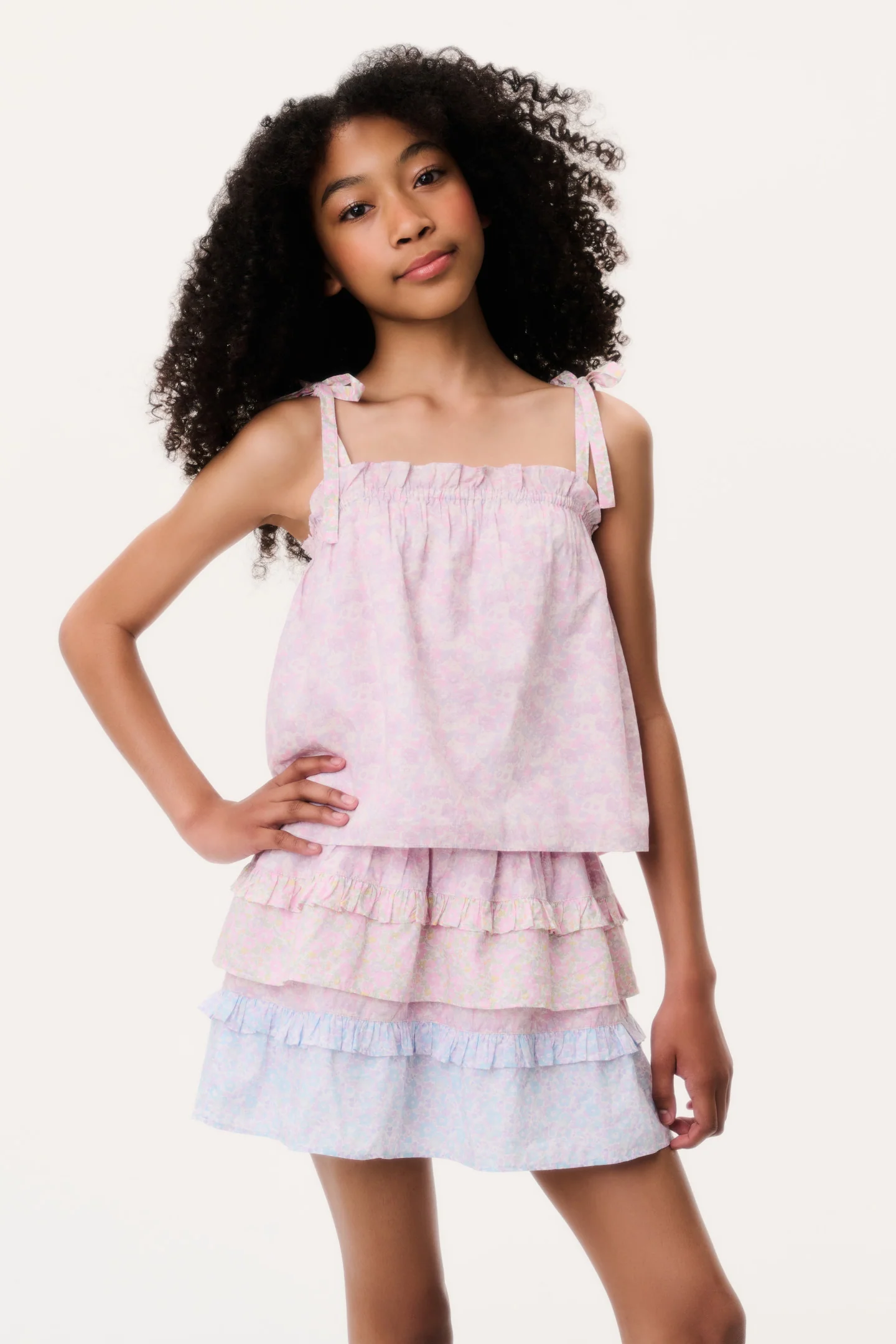 Made With Liberty Fabrics Tween Fiorella Top - Image 3