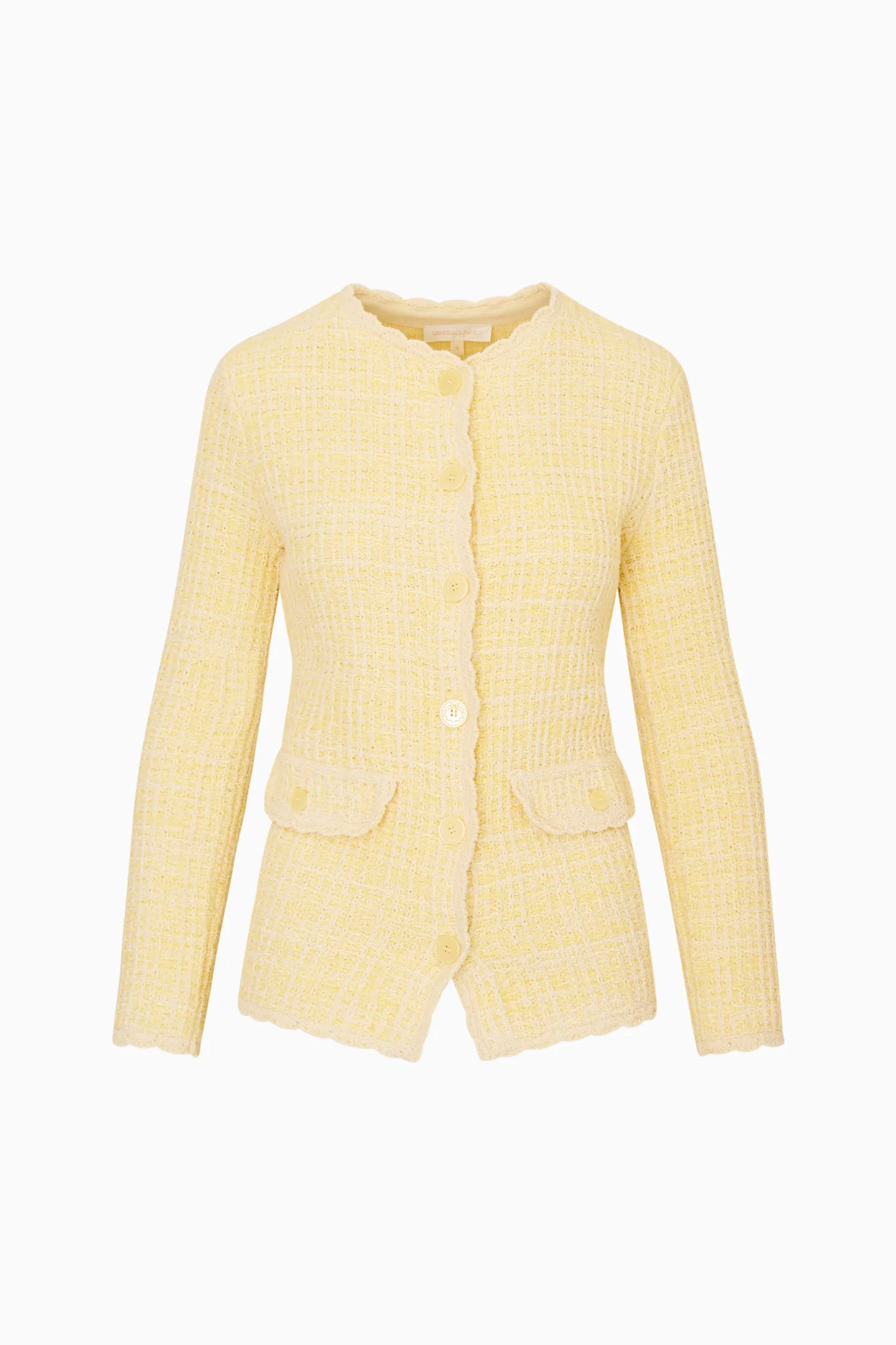 Gaililee Knit Tweed Cardigan - Image 7