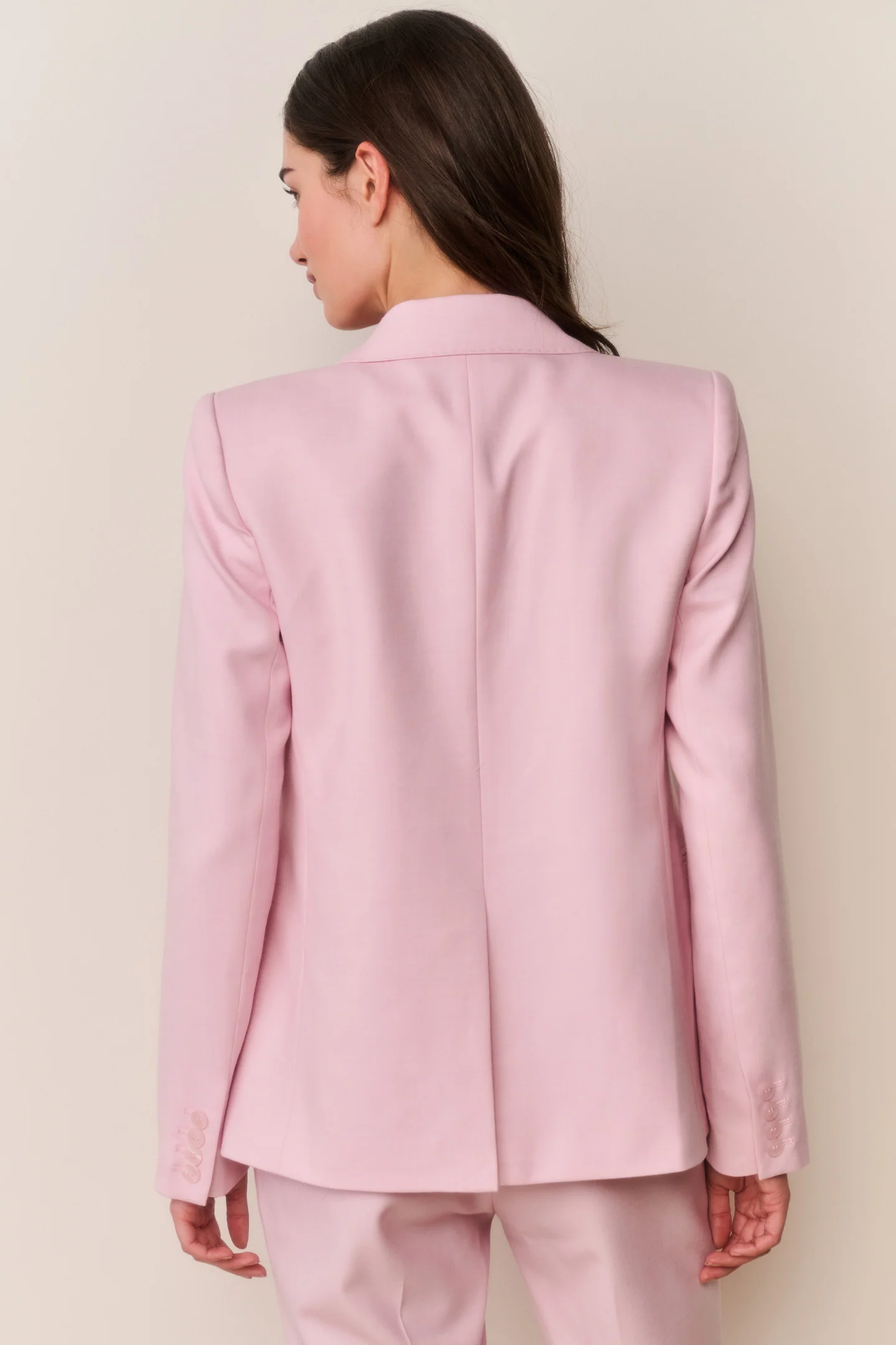 Gillian Linen-Cotton Bow Blazer - Image 5