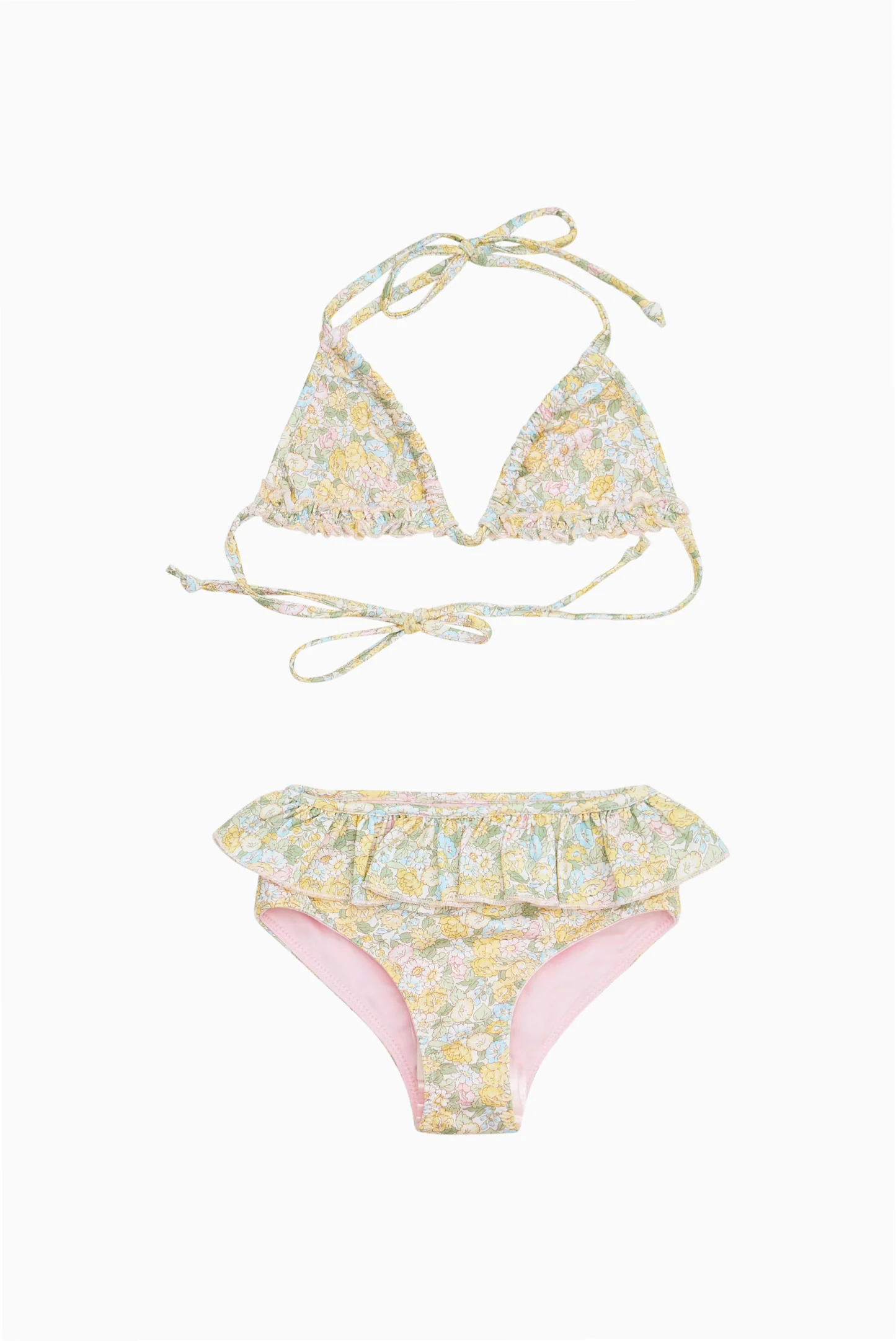Made With Liberty Fabrics Little Girls Harbor Bikini