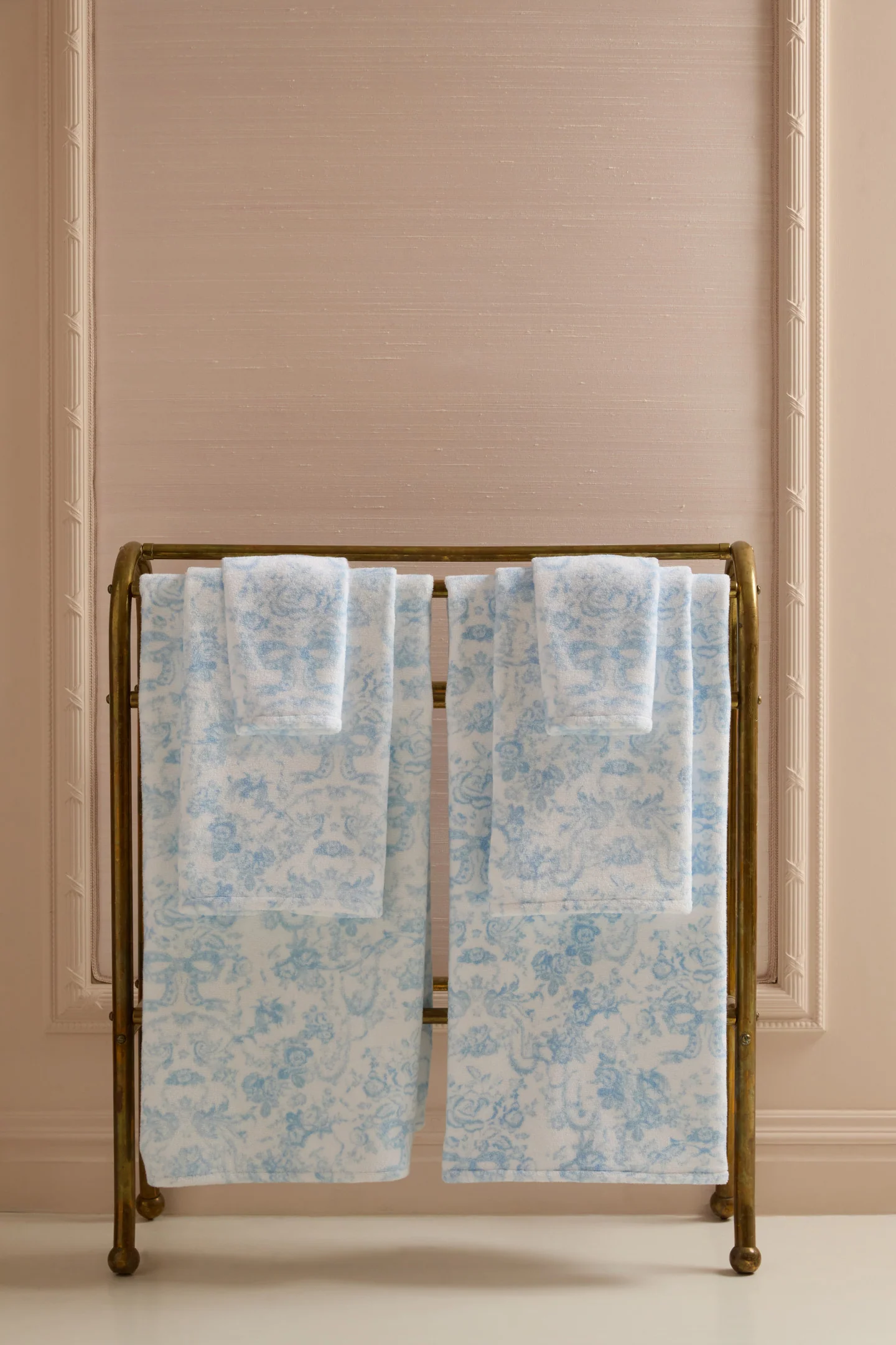 Cotton Hand Towel - NANTUCKET BLUE - Image 2