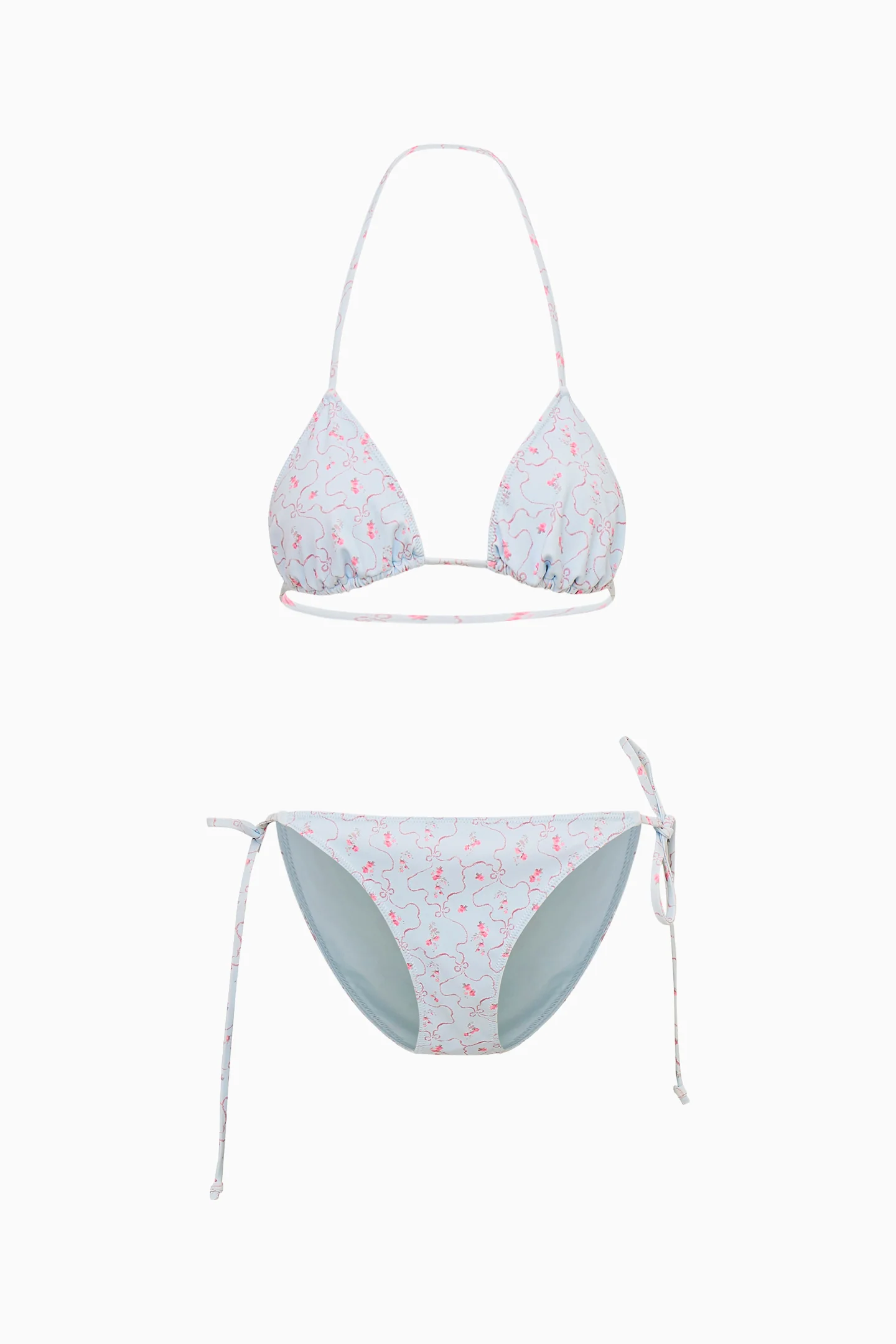 Harbor Blue Floral Bikini - Image 7