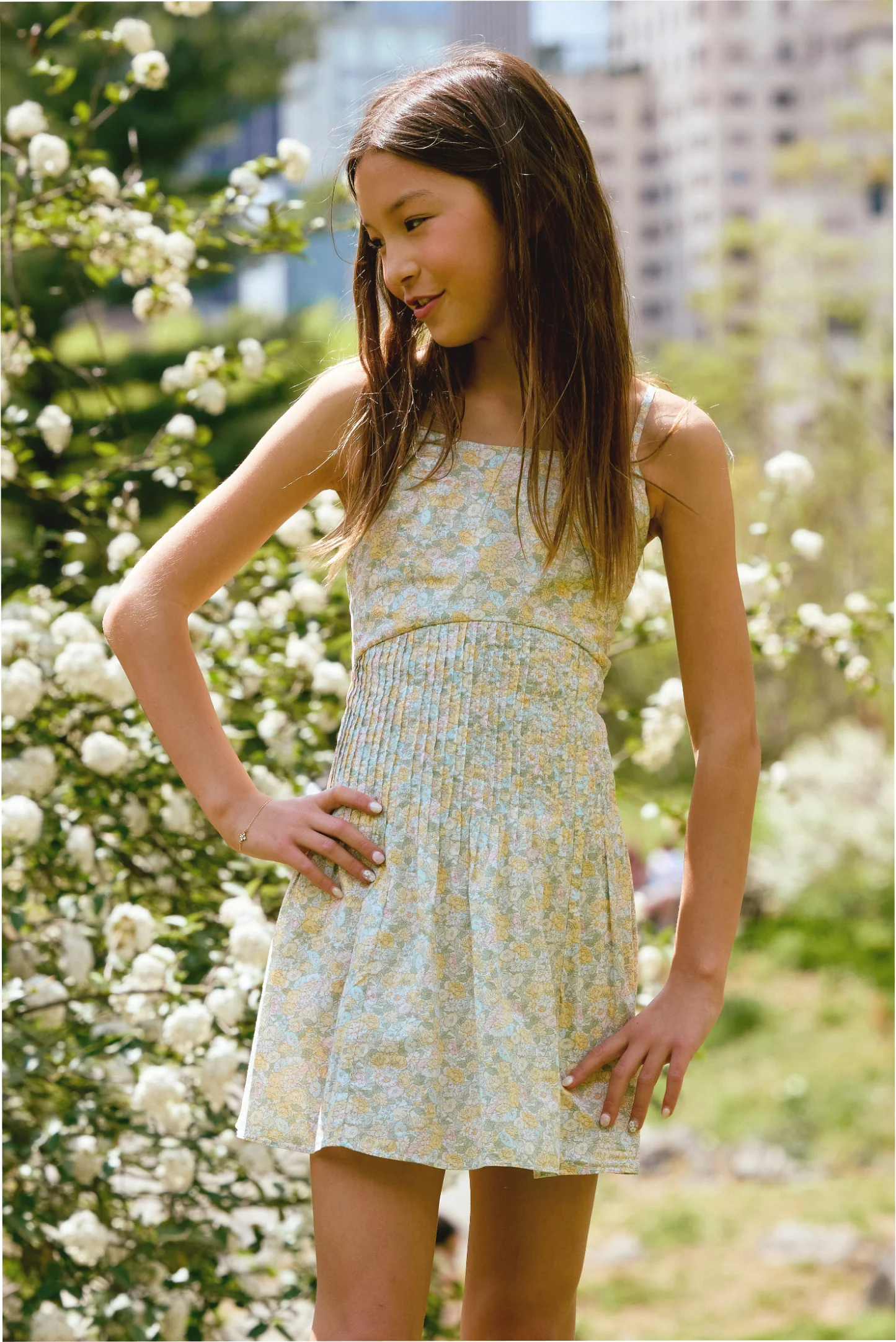 Made With Liberty Fabrics Tween Havrea Dress - Image 4