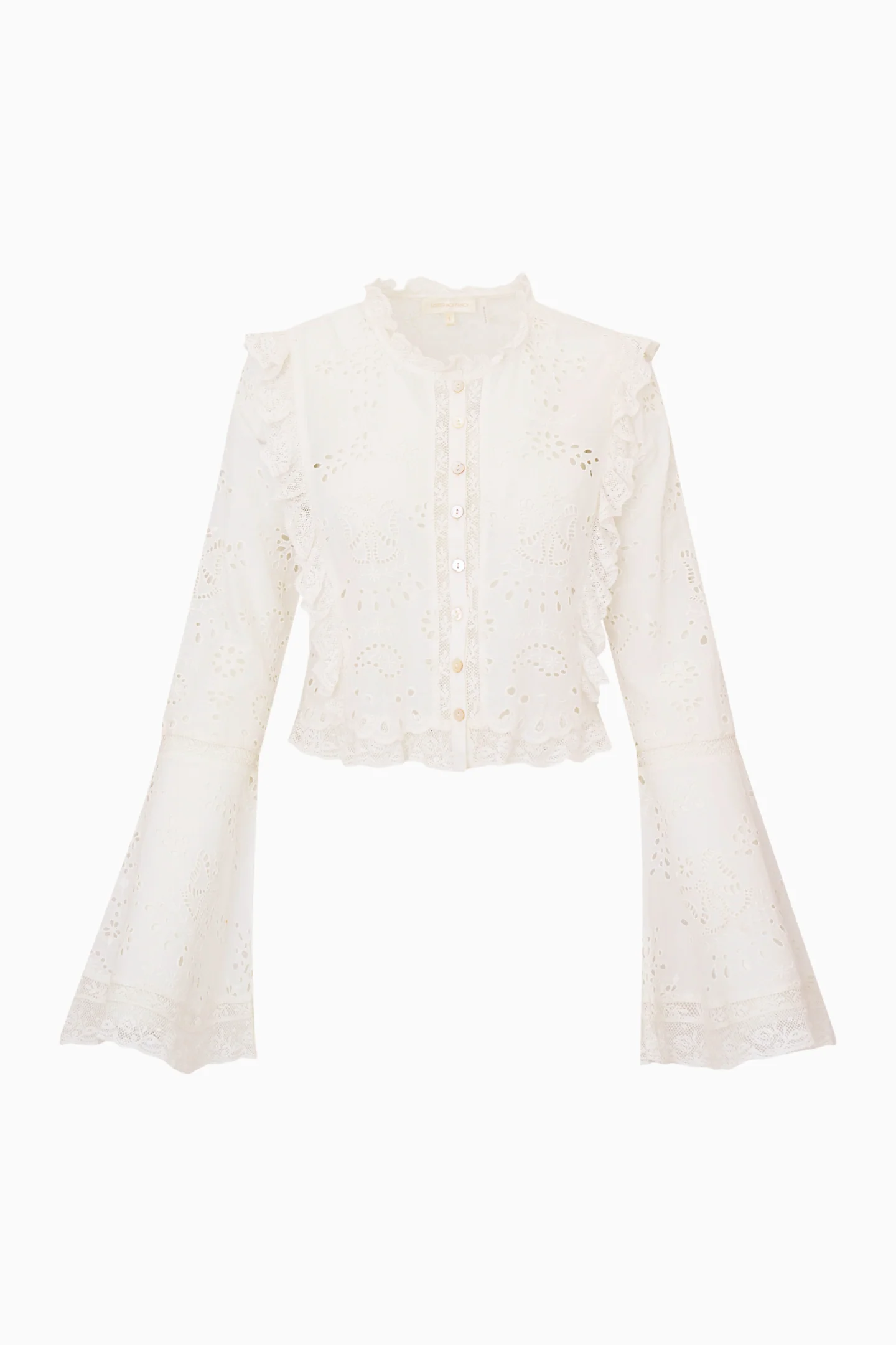 Hawthorn Cotton Eyelet Blouse - Image 6