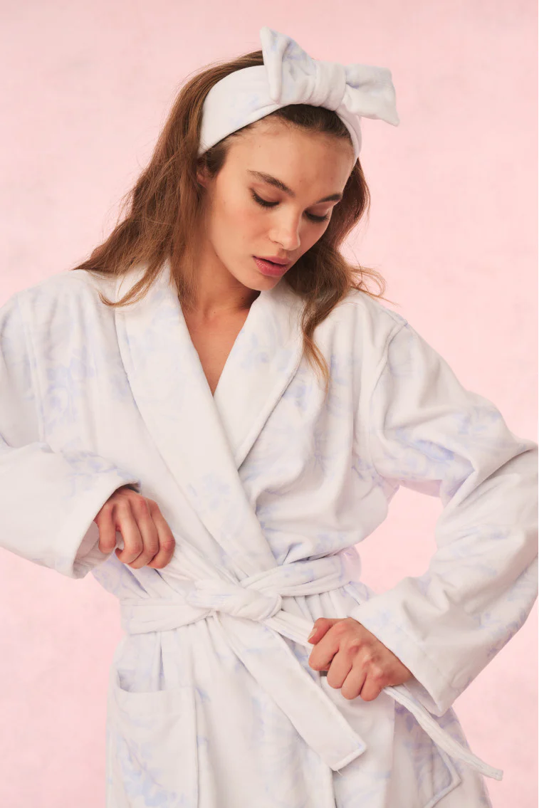 Indie Cotton Bath Robe - Image 49