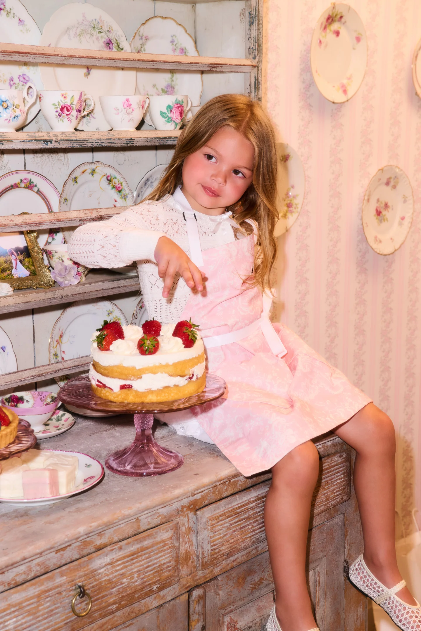 LoveShackFancy X Hedley & Bennett Kids Apron - Image 3